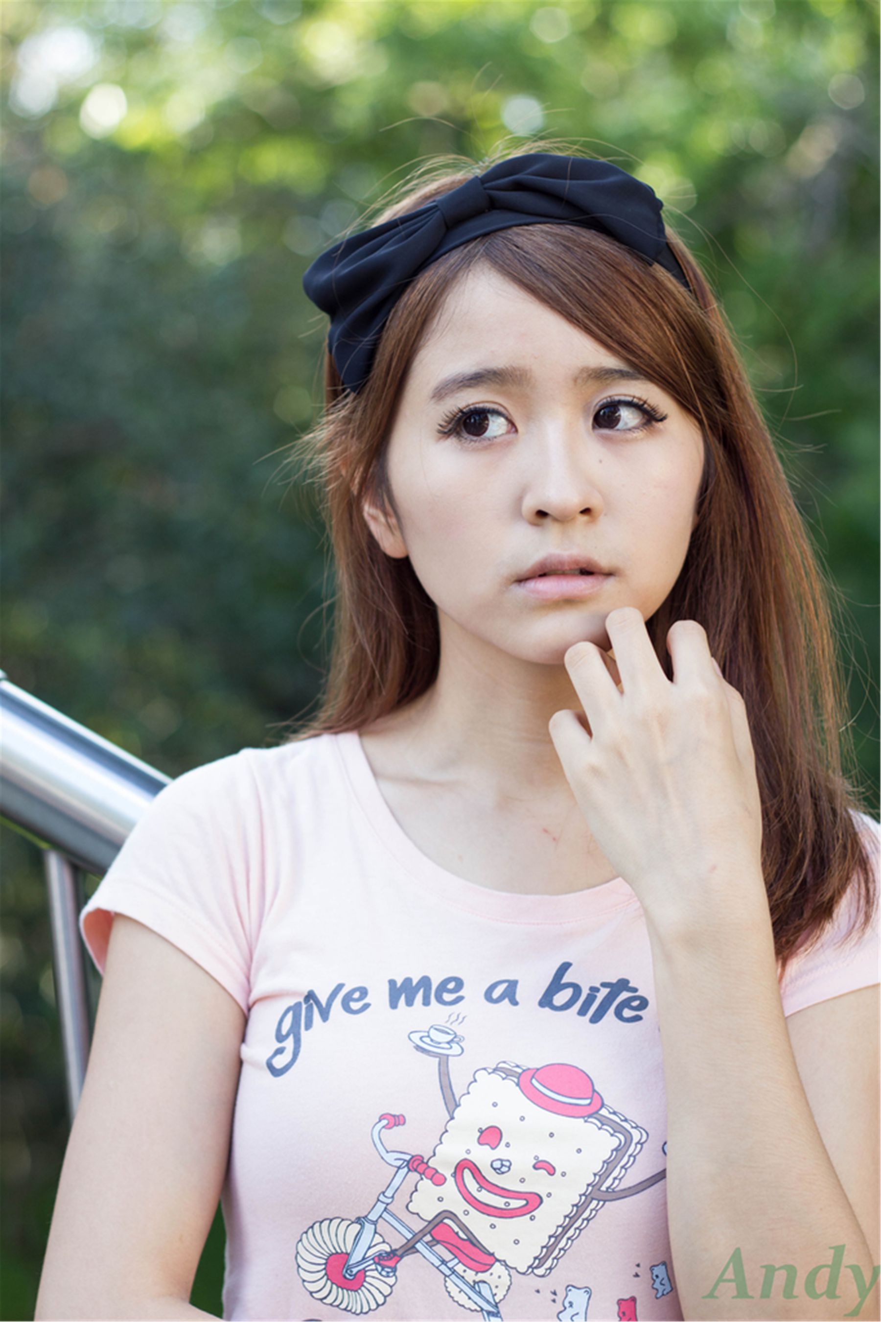 台湾美女模特圈圈/郭燕陵《校园时光》-图27