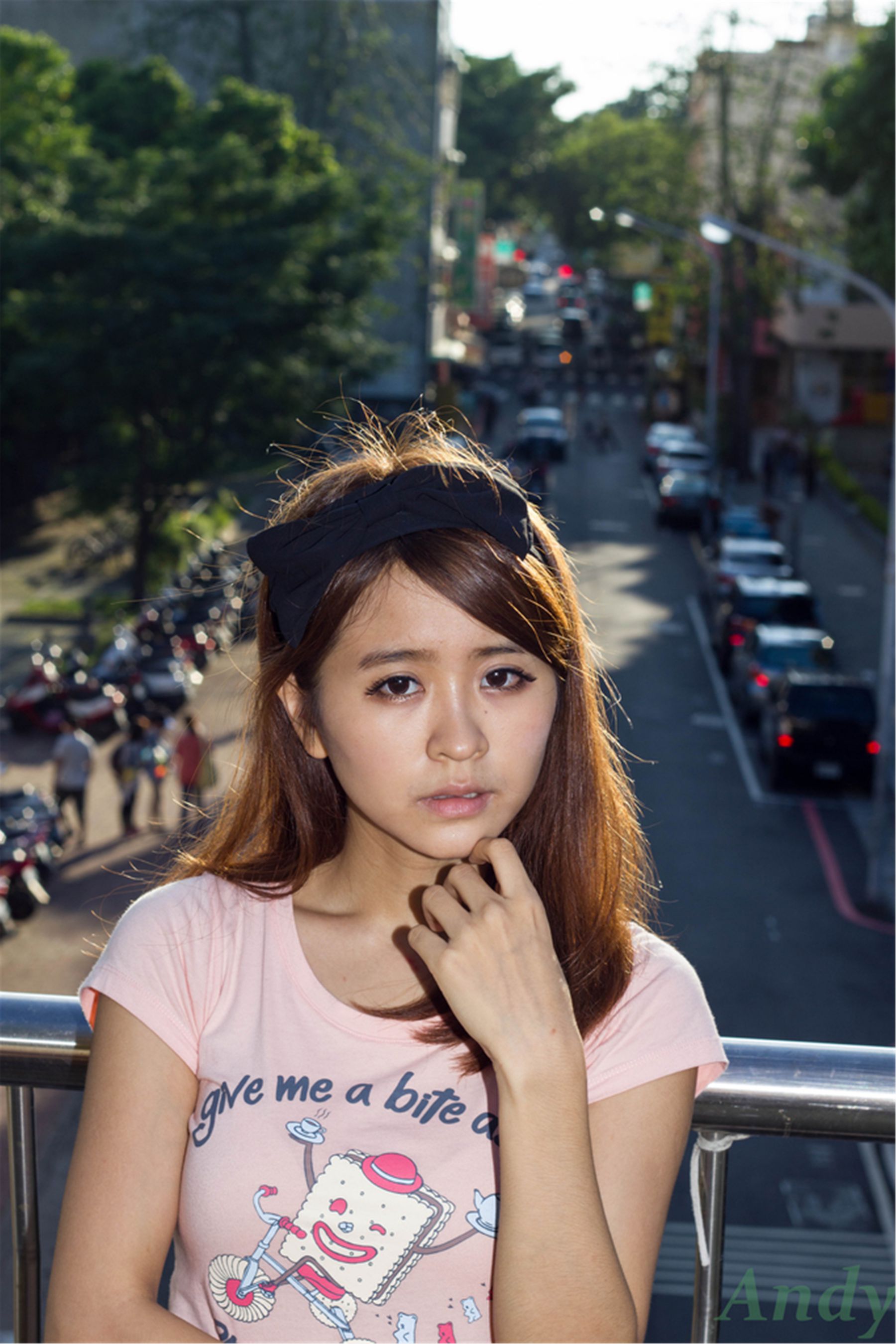 台湾美女模特圈圈/郭燕陵《校园时光》-图2