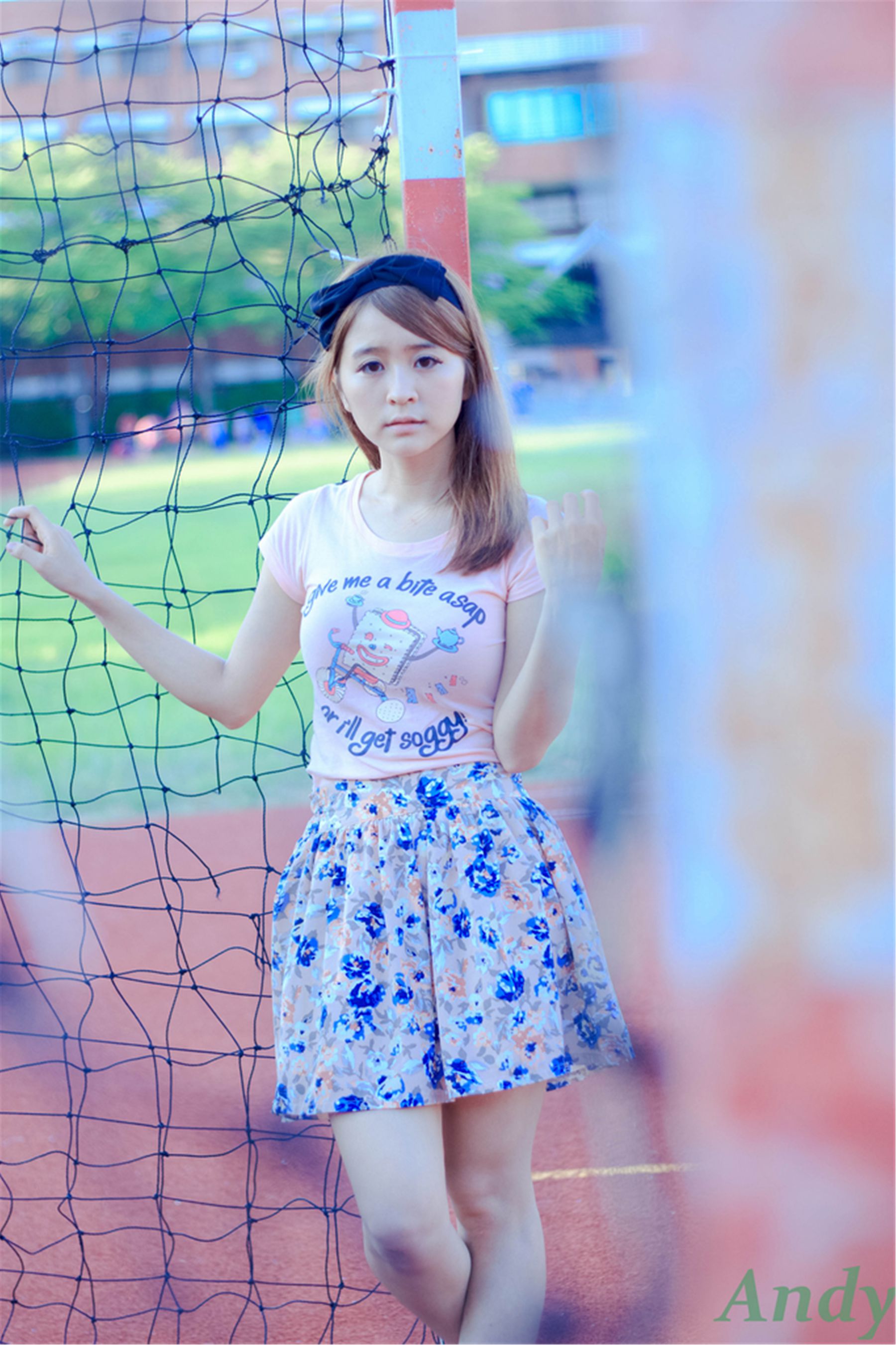 台湾美女模特圈圈/郭燕陵《校园时光》-图31