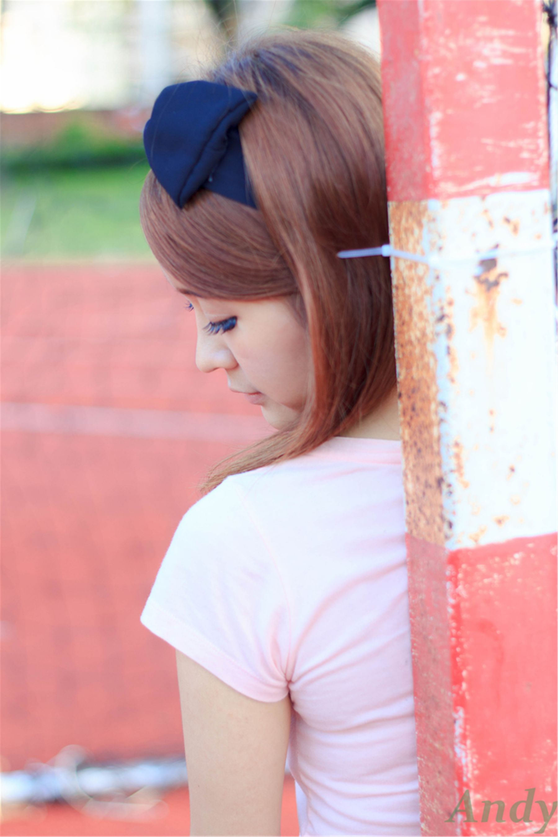 台湾美女模特圈圈/郭燕陵《校园时光》-图32