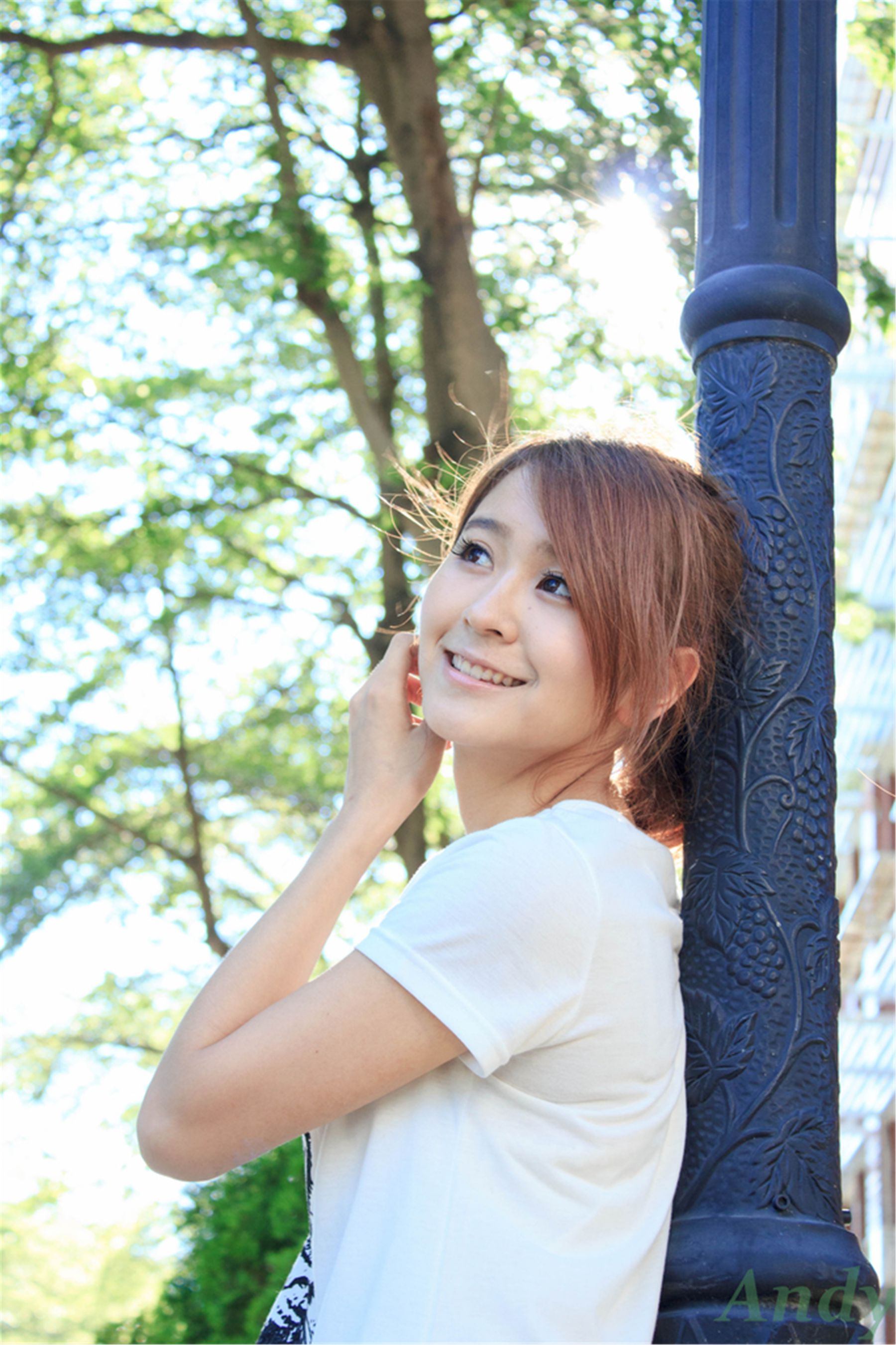 台湾美女模特圈圈/郭燕陵《校园时光》-图33