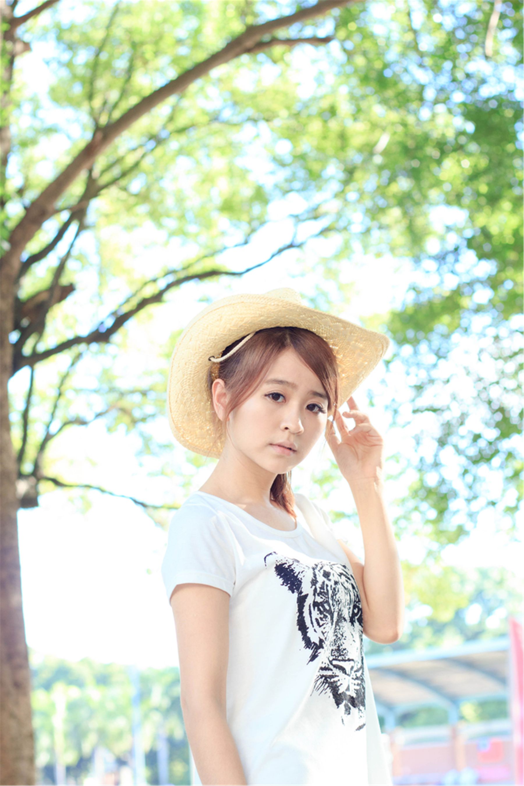 台湾美女模特圈圈/郭燕陵《校园时光》-图40