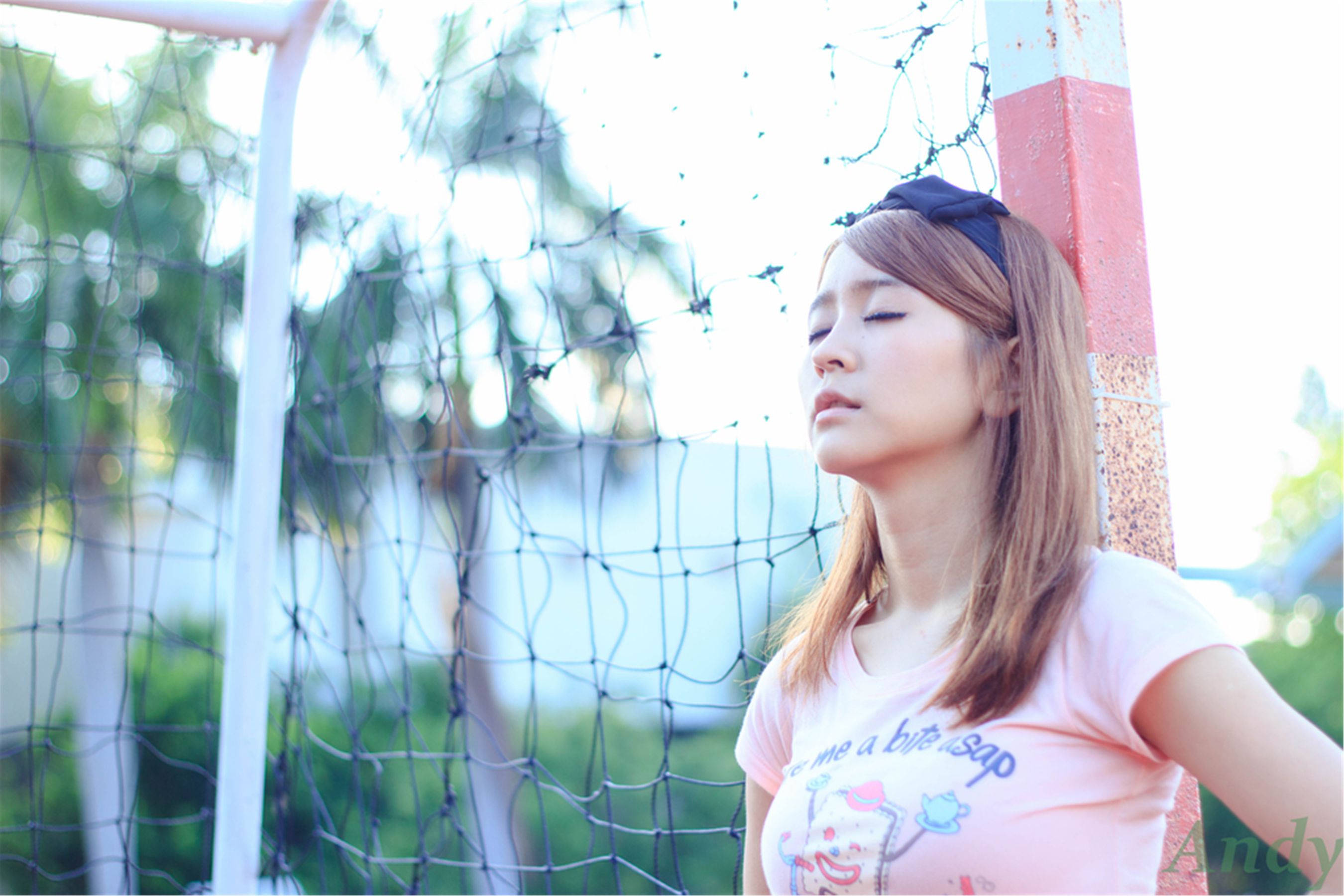 台湾美女模特圈圈/郭燕陵《校园时光》-图6