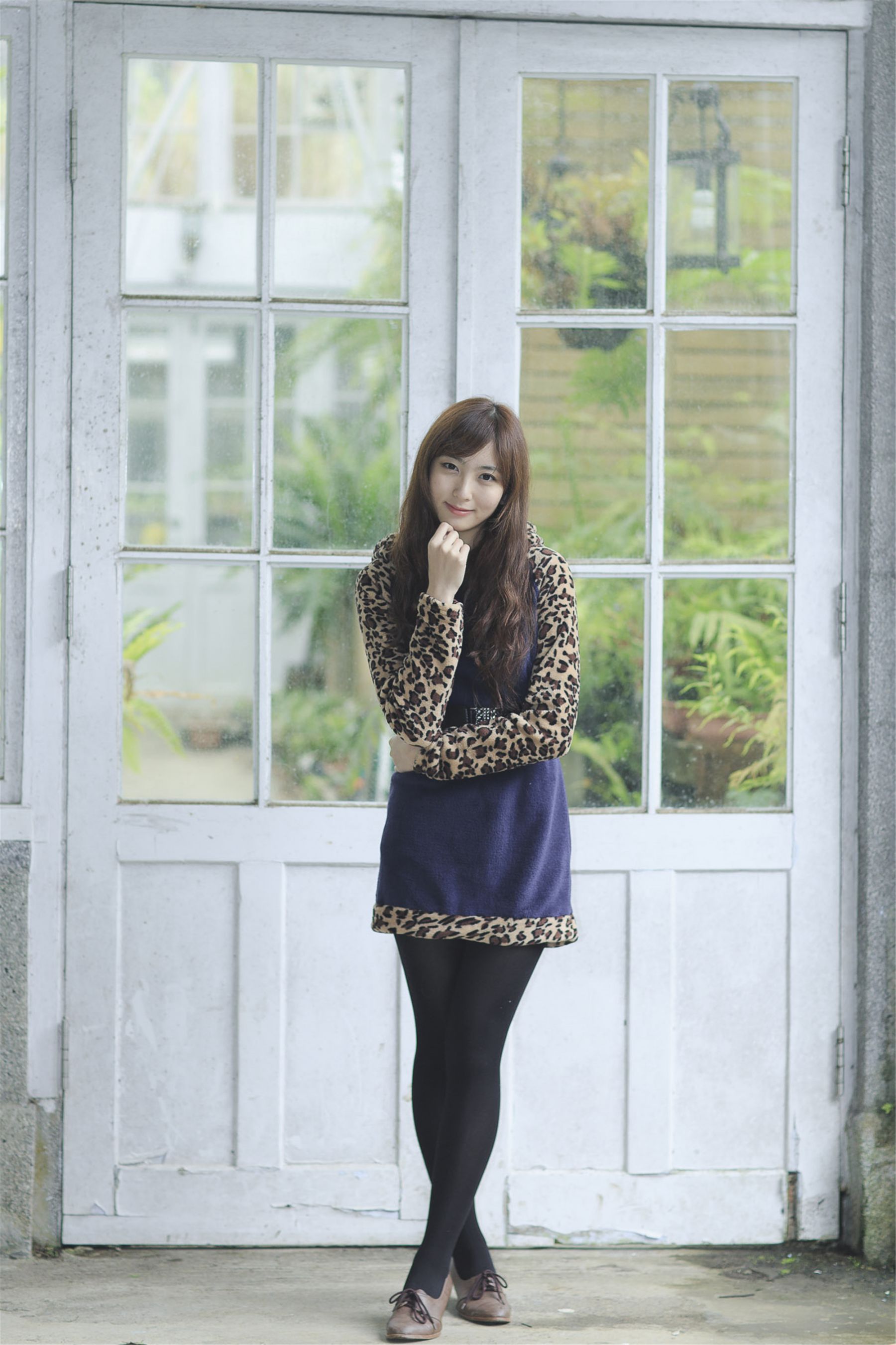 台湾模特艾薇《台大外拍》-图13