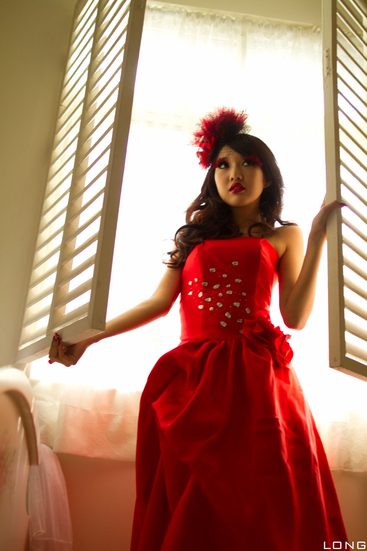 陈玮廷/腿模Jill《婚紗之紅》-图20