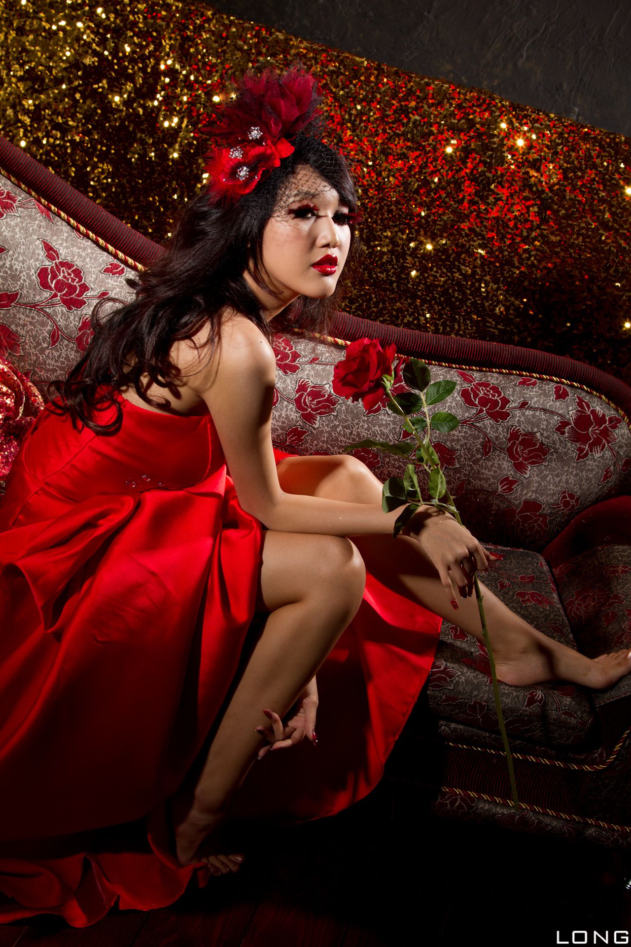 陈玮廷/腿模Jill《婚紗之紅》-图21