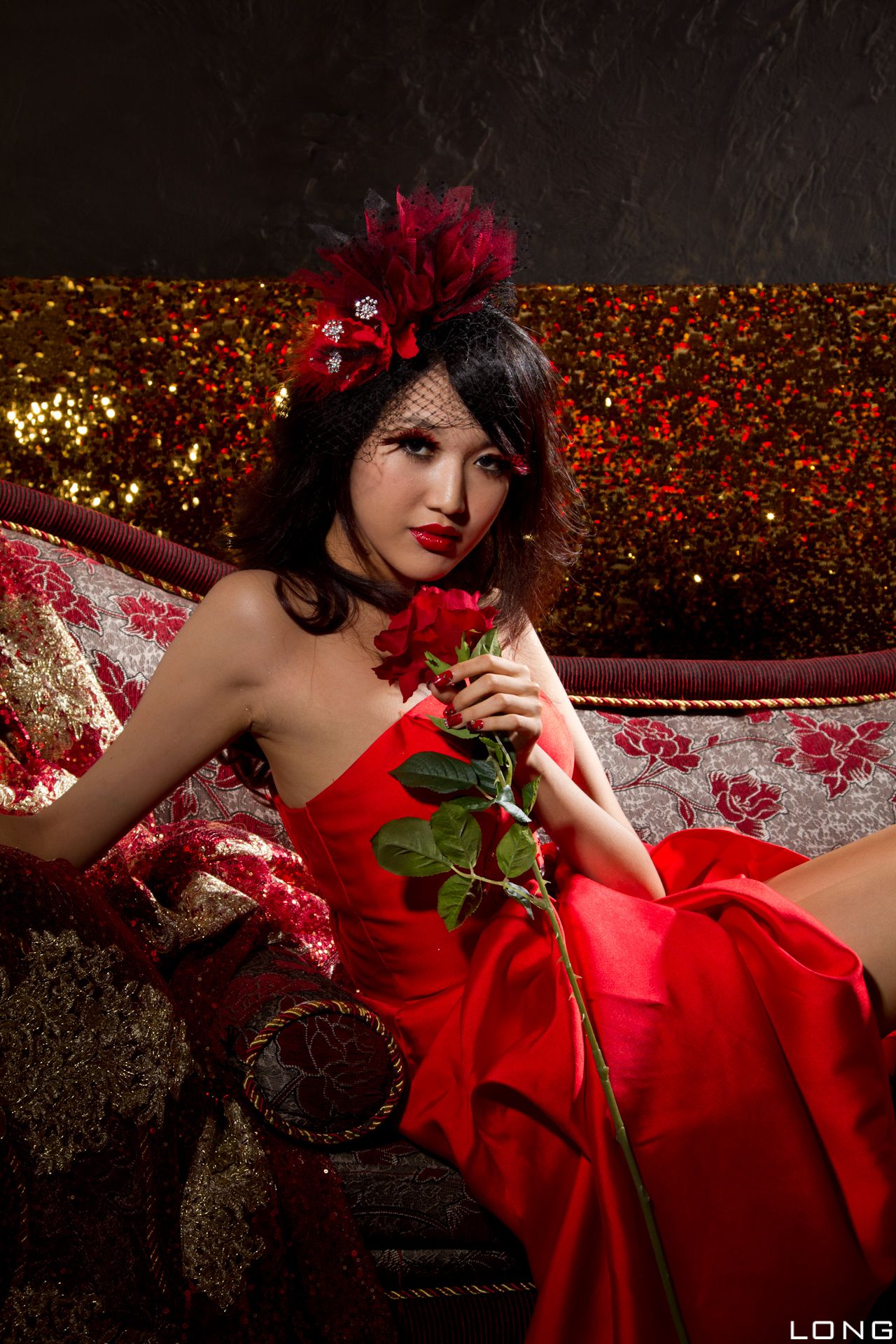 陈玮廷/腿模Jill《婚紗之紅》-图22