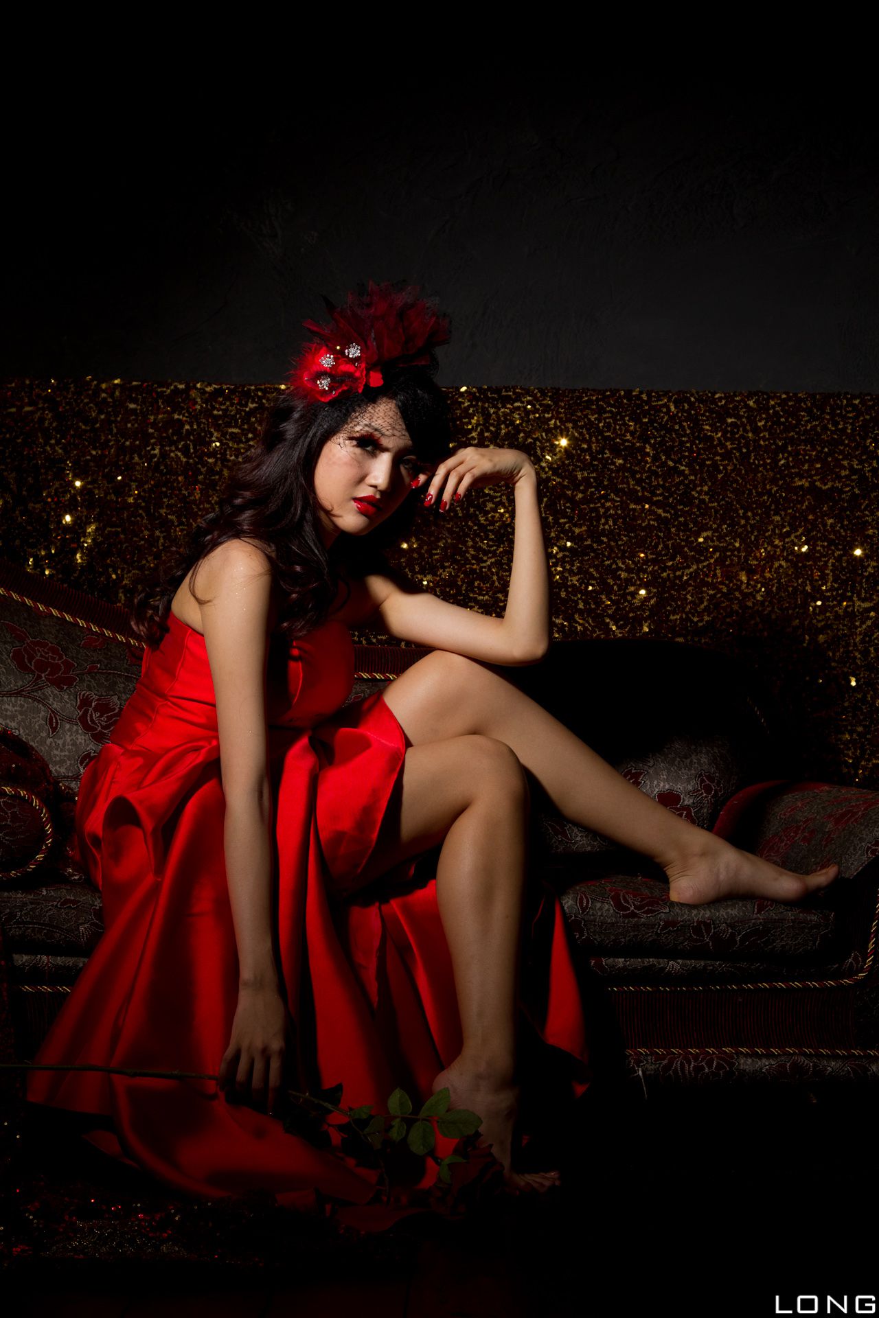 陈玮廷/腿模Jill《婚紗之紅》-图25