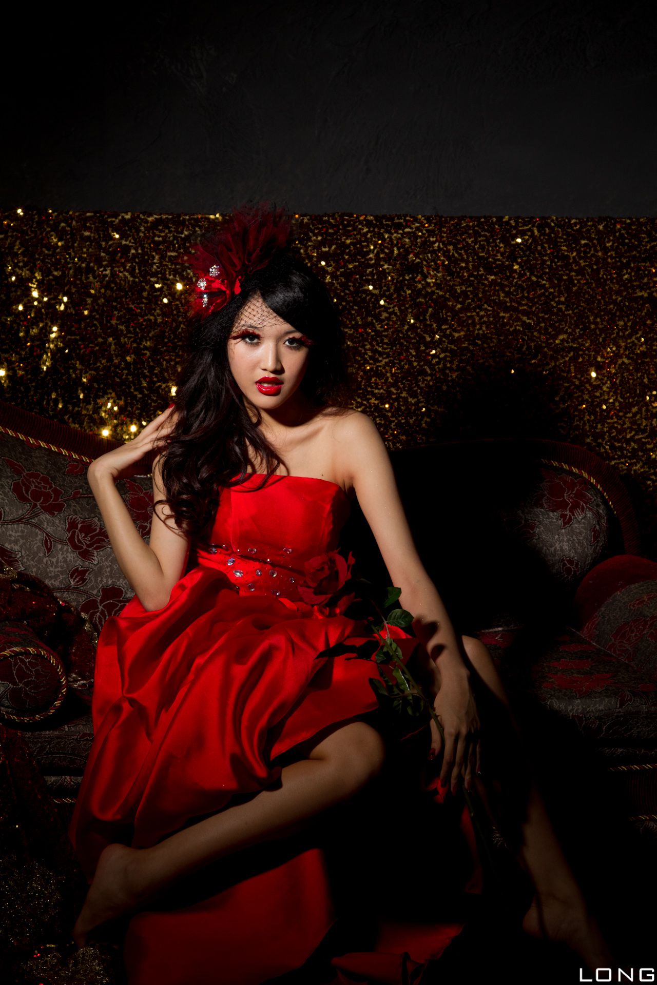 陈玮廷/腿模Jill《婚紗之紅》-图26