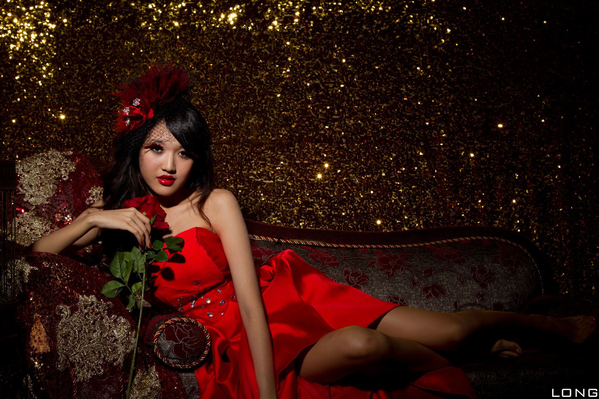 陈玮廷/腿模Jill《婚紗之紅》-图29