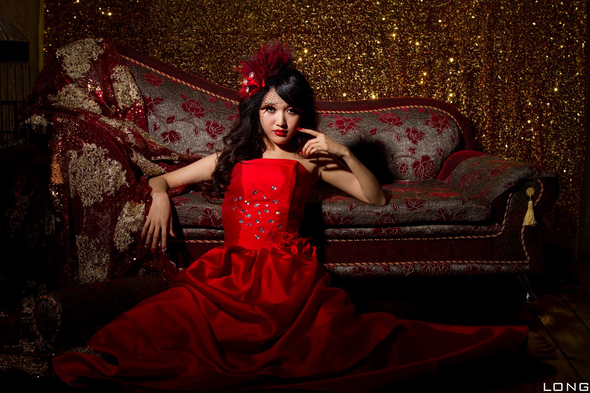 陈玮廷/腿模Jill《婚紗之紅》-图37