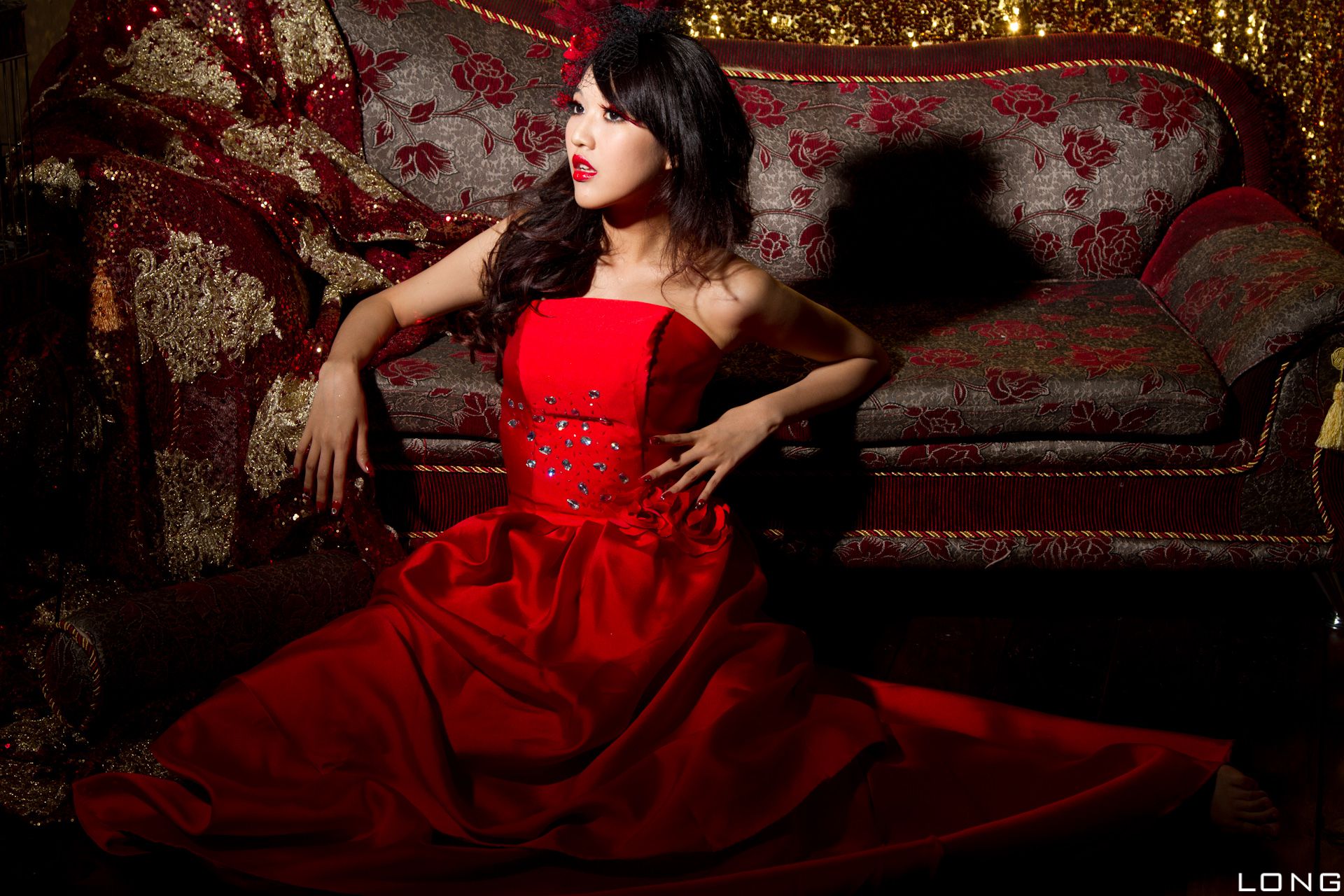 陈玮廷/腿模Jill《婚紗之紅》-图38