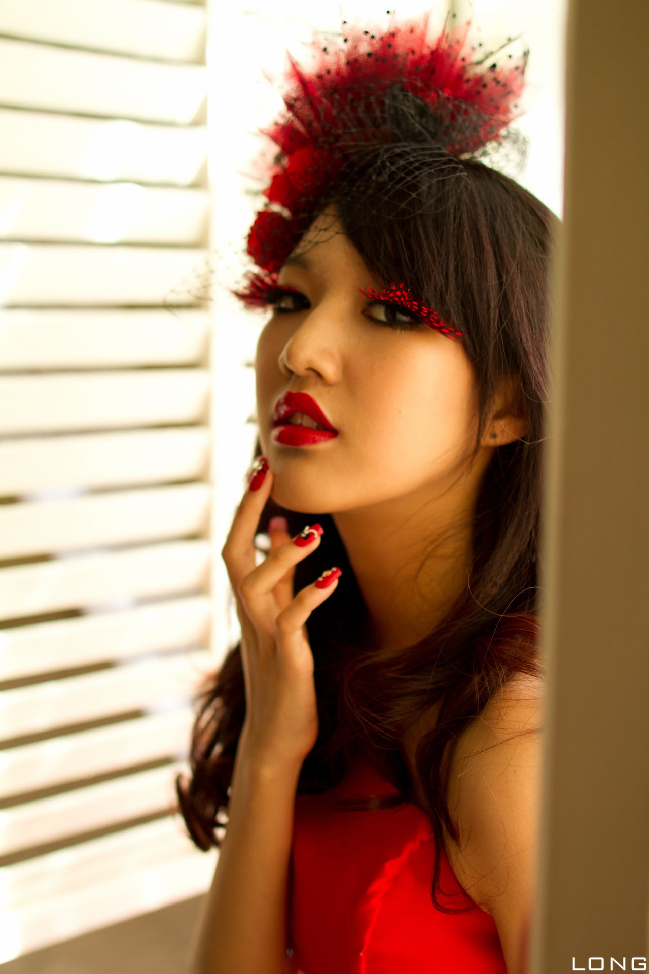 陈玮廷/腿模Jill《婚紗之紅》-图4