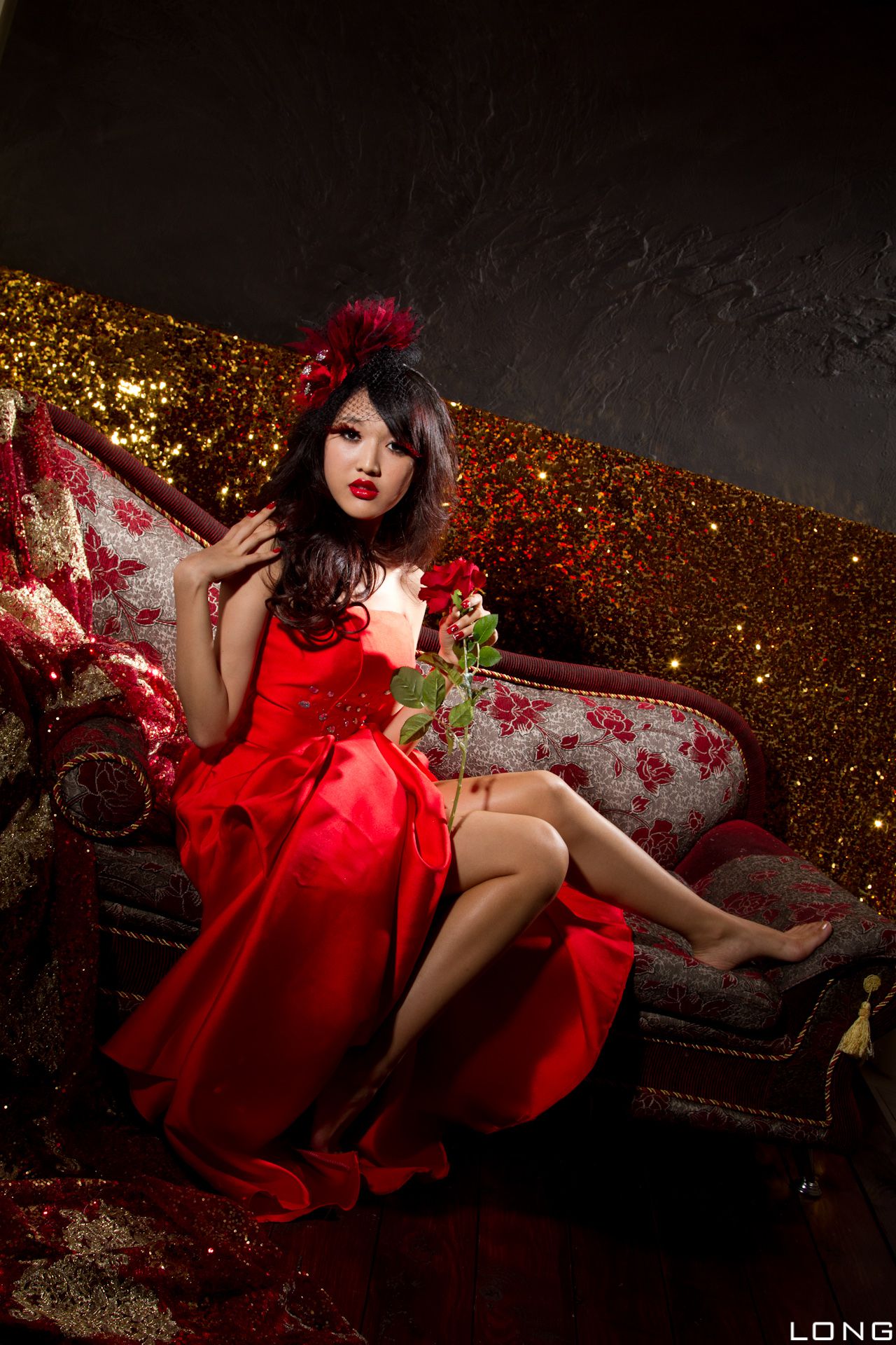 陈玮廷/腿模Jill《婚紗之紅》-图7