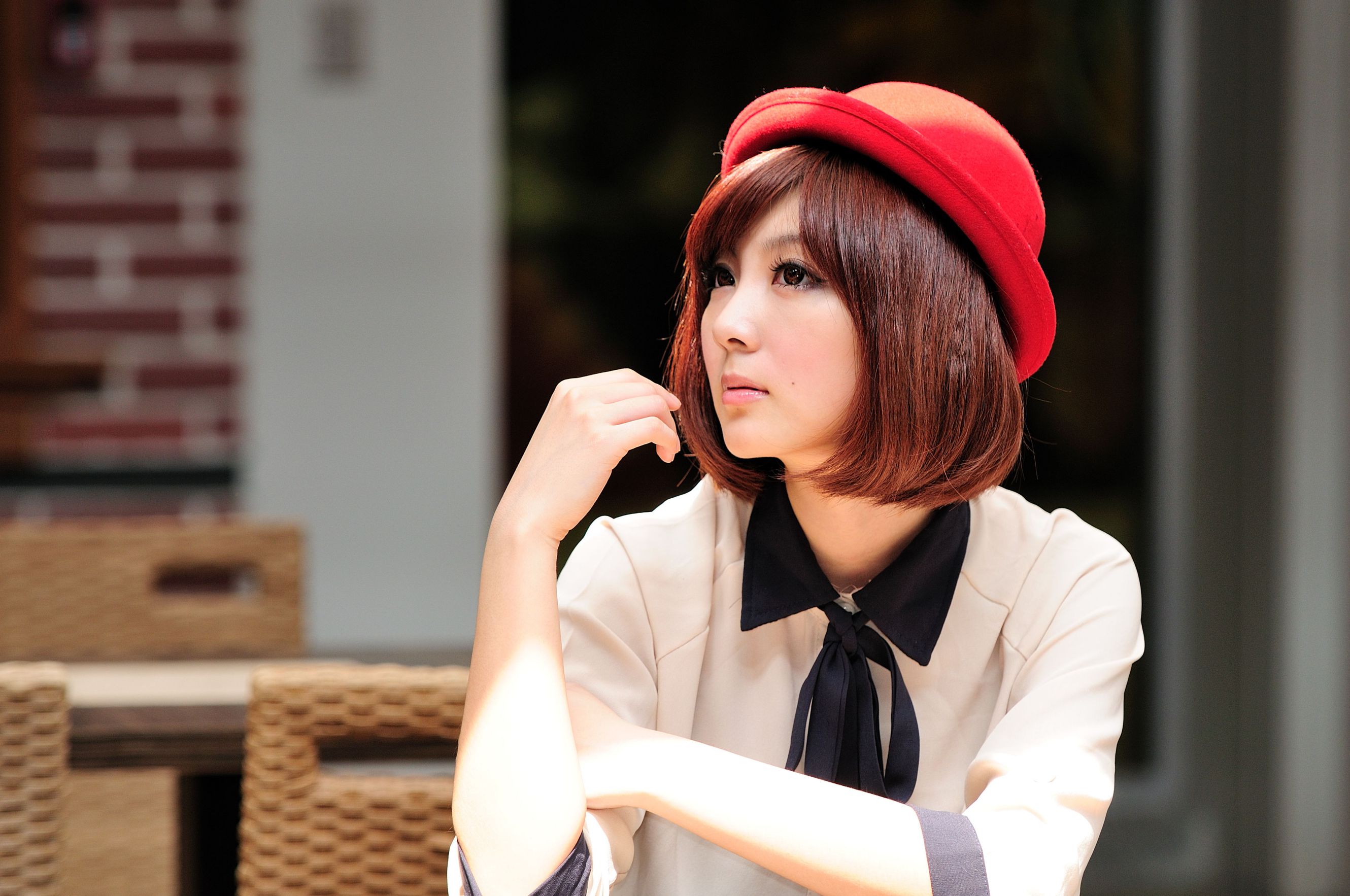 短发美女小猪patty《2组小清新街拍》-图31