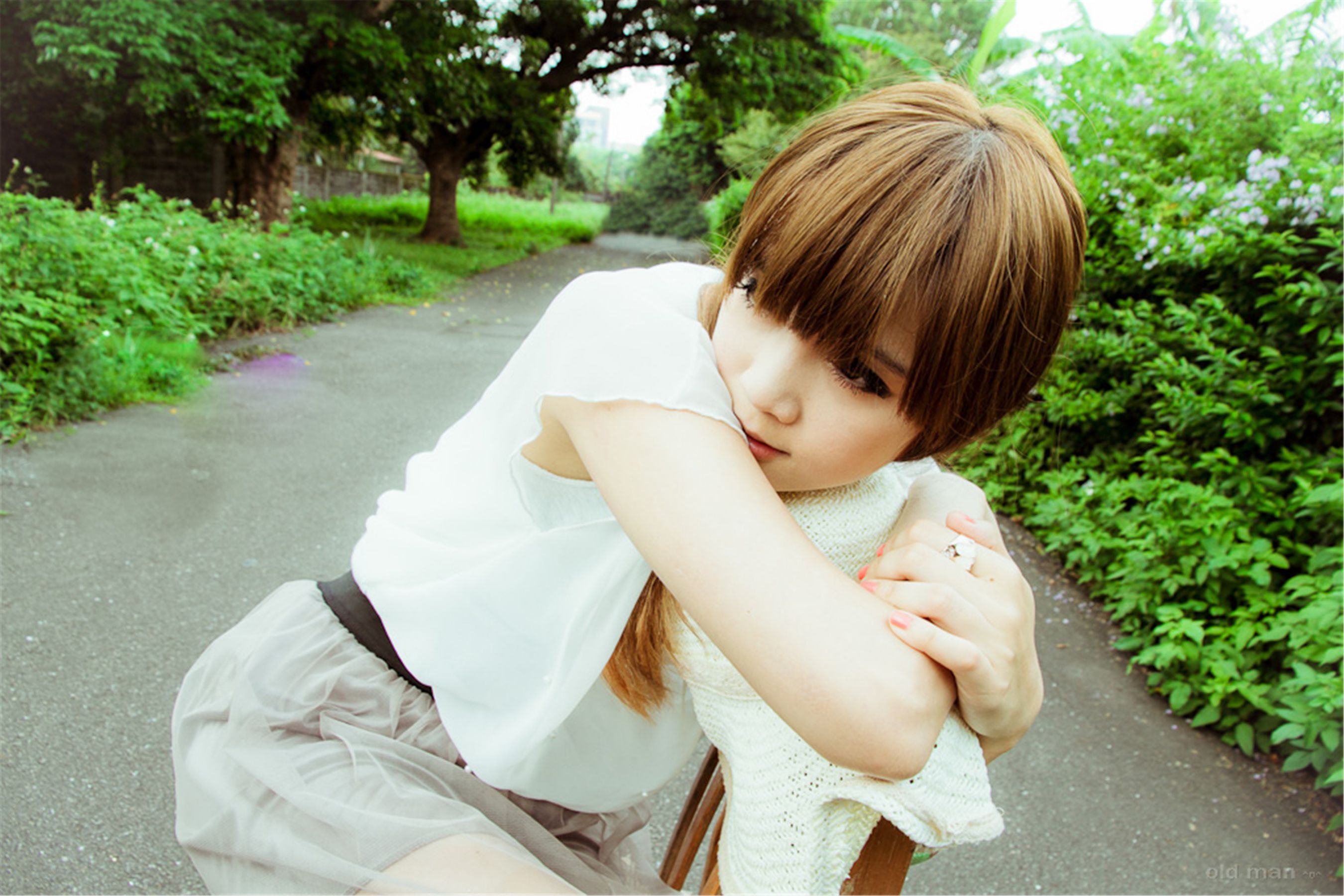 台湾模特熊维妮《美军宿舍随拍》-图35