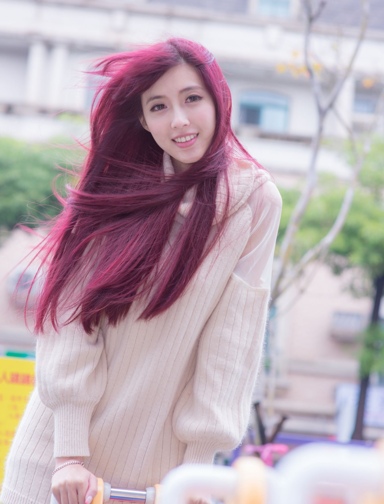 Kila晶晶/廖挺伶《针织衫套裙街拍》-图111