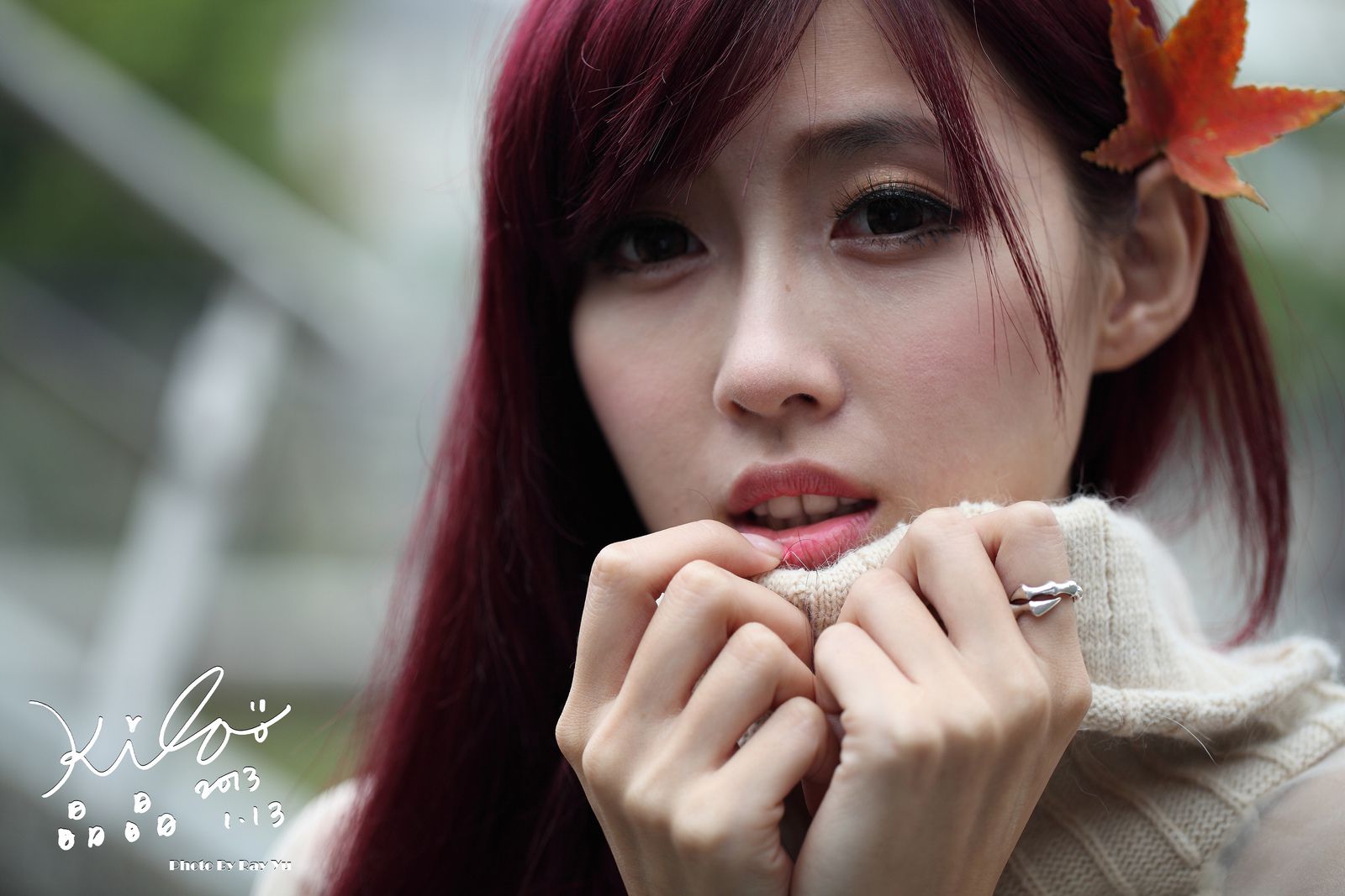 Kila晶晶/廖挺伶《针织衫套裙街拍》-图11