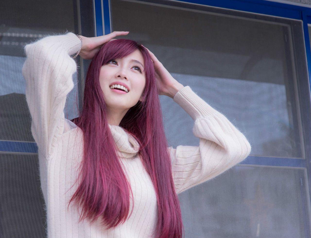 Kila晶晶/廖挺伶《针织衫套裙街拍》-图133