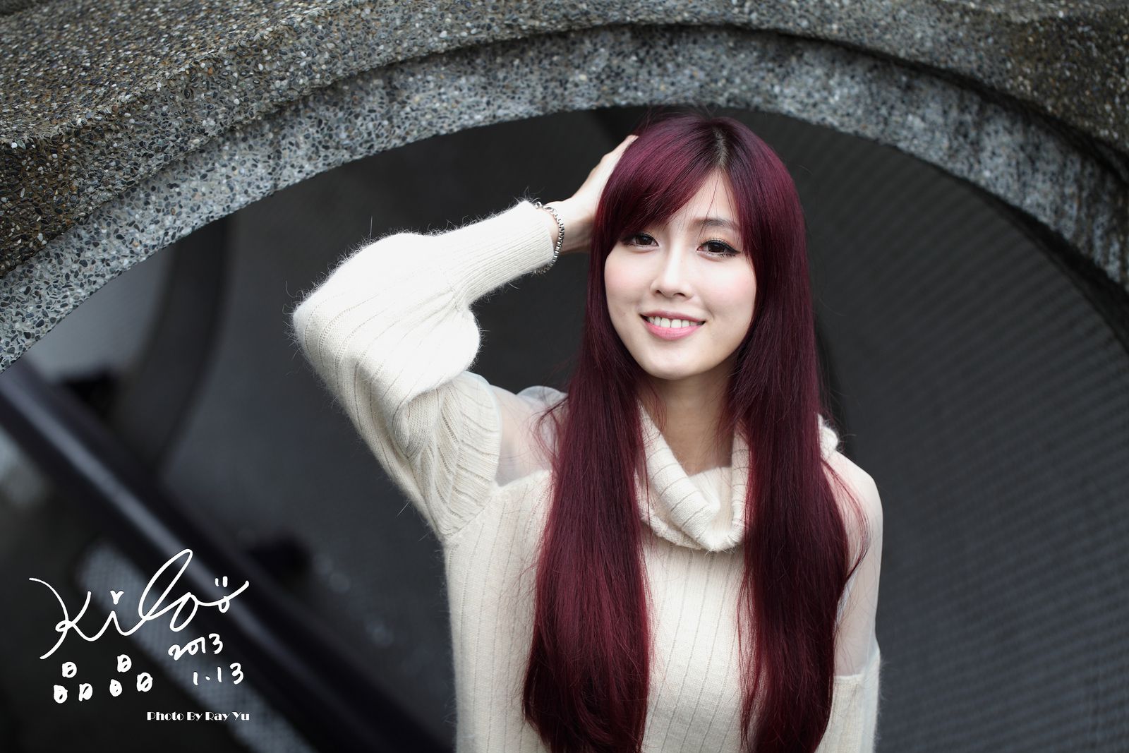 Kila晶晶/廖挺伶《针织衫套裙街拍》-图21