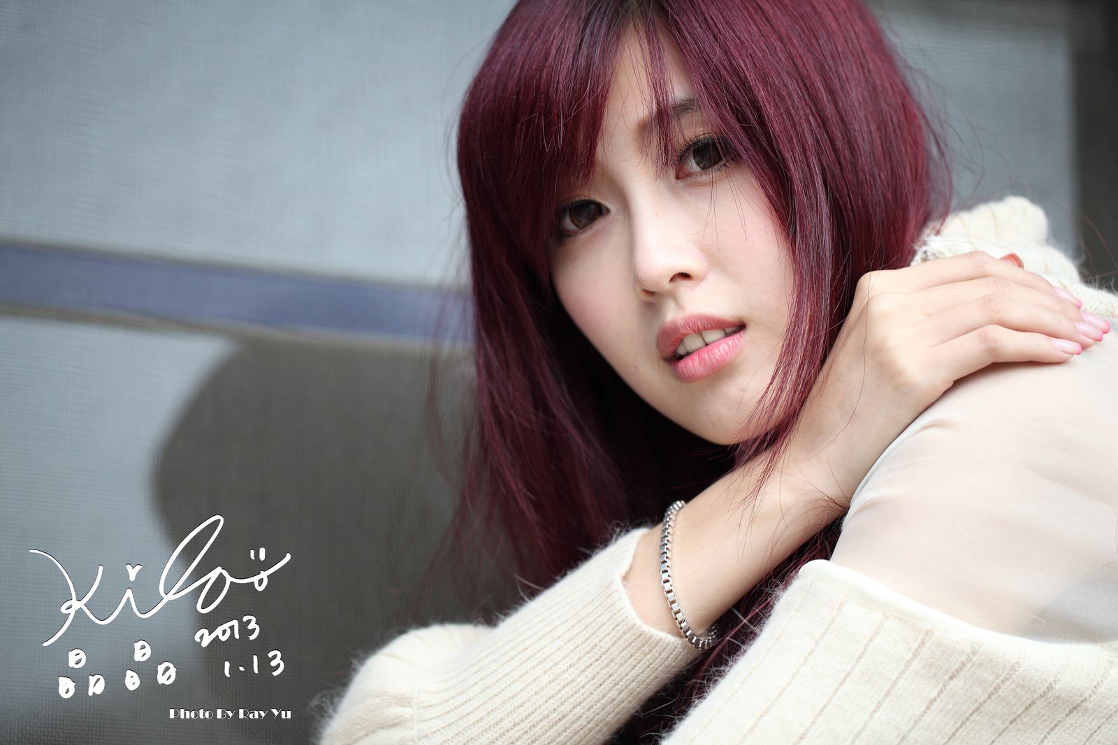 Kila晶晶/廖挺伶《针织衫套裙街拍》-图27