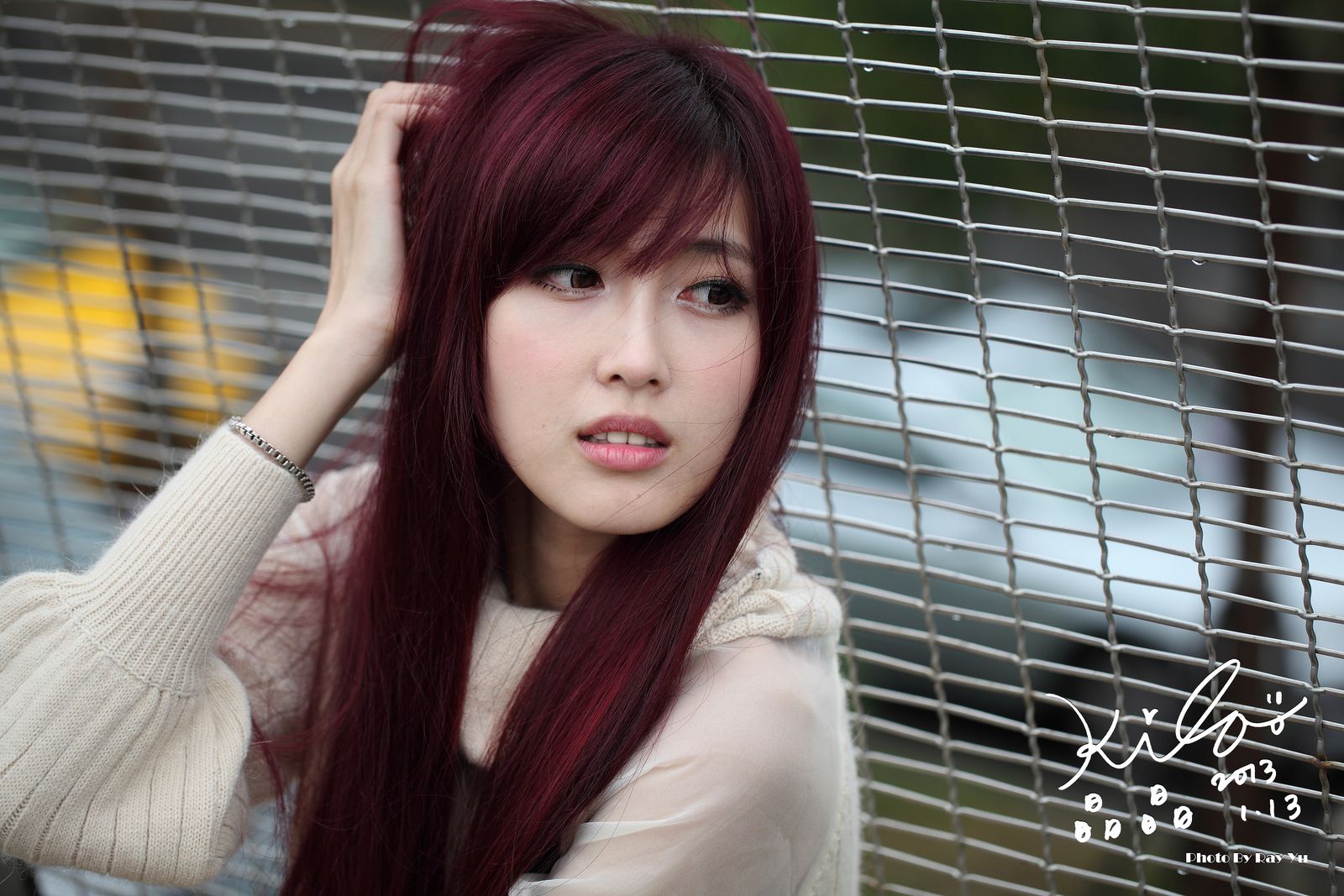 Kila晶晶/廖挺伶《针织衫套裙街拍》-图2