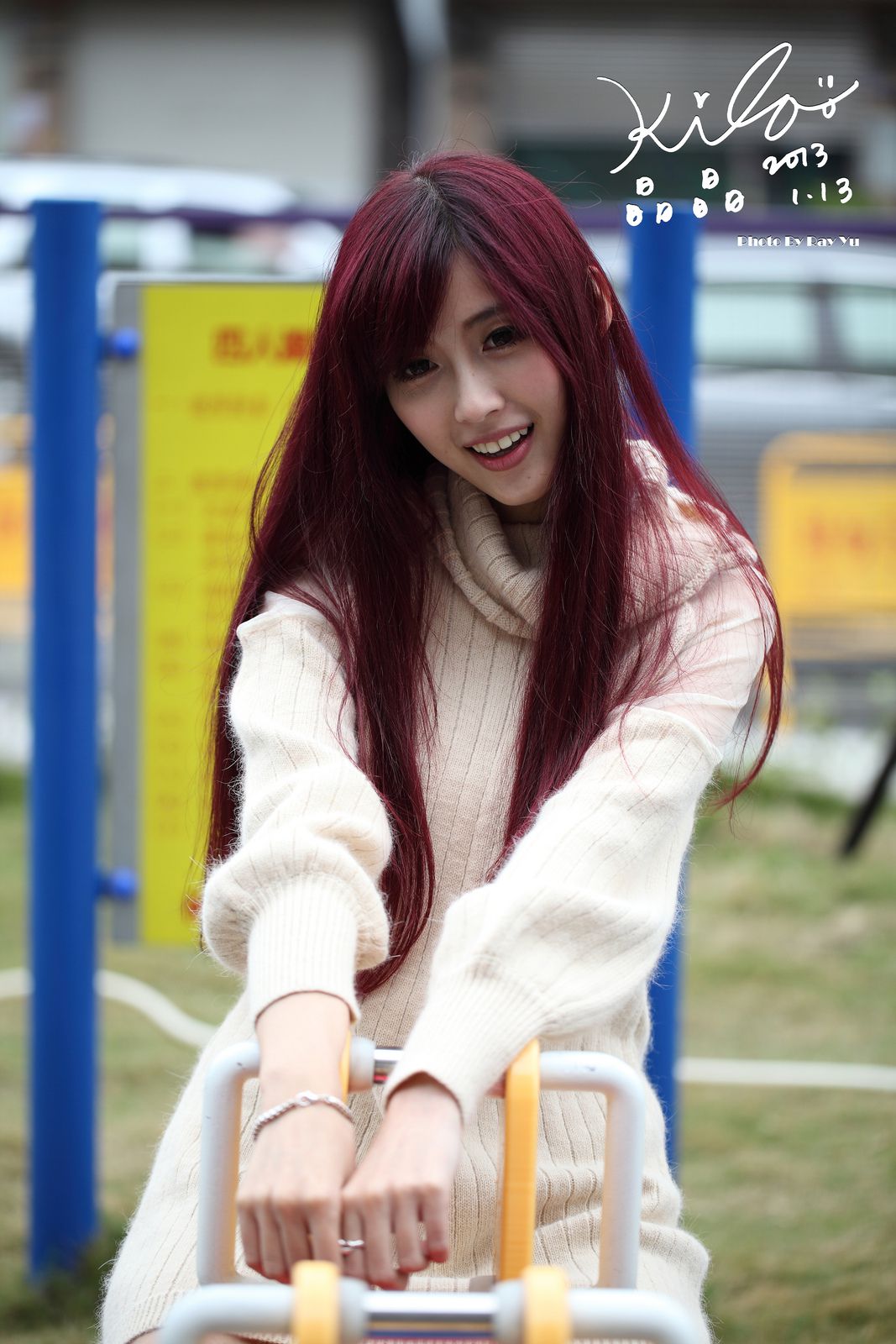 Kila晶晶/廖挺伶《针织衫套裙街拍》-图36