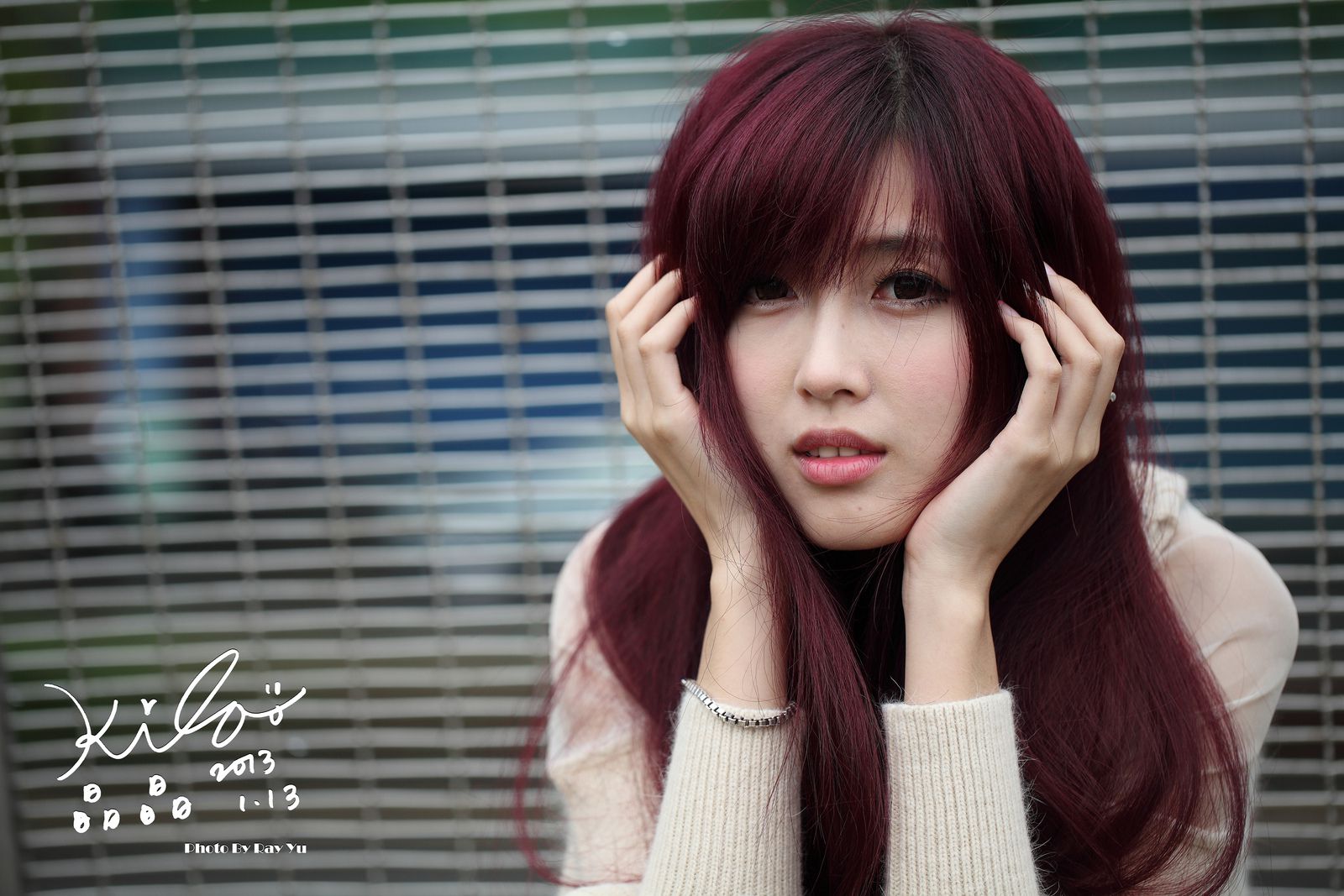 Kila晶晶/廖挺伶《针织衫套裙街拍》-图42