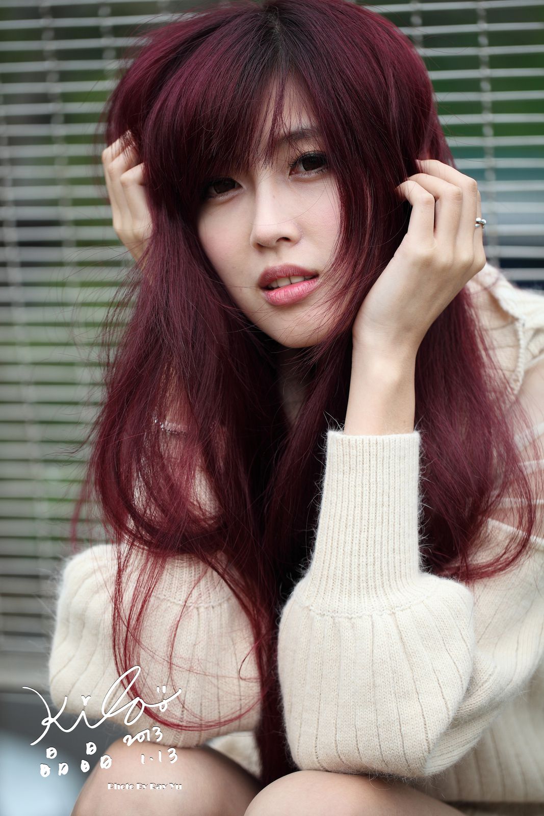 Kila晶晶/廖挺伶《针织衫套裙街拍》-图43