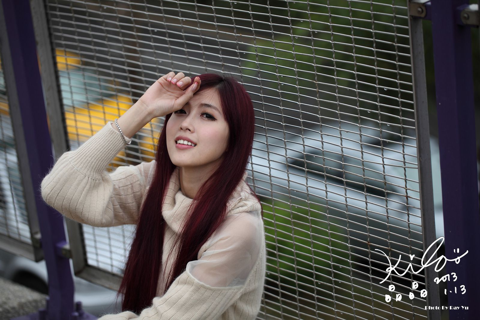 Kila晶晶/廖挺伶《针织衫套裙街拍》-图4