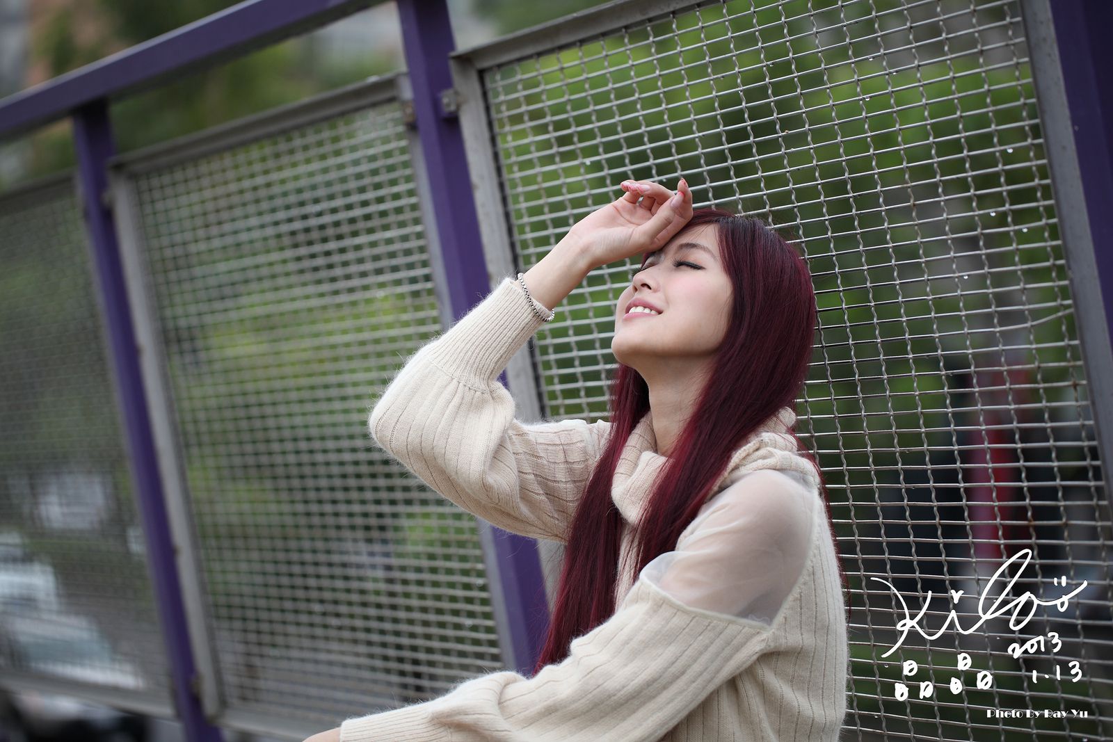 Kila晶晶/廖挺伶《针织衫套裙街拍》-图49