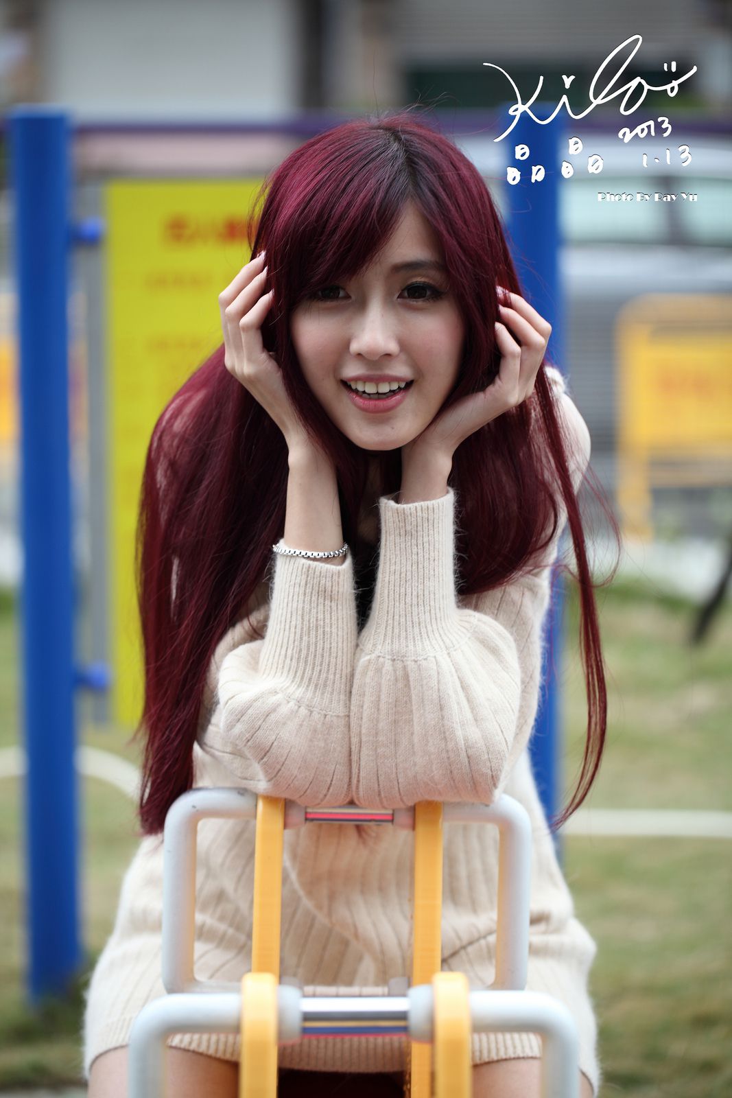 Kila晶晶/廖挺伶《针织衫套裙街拍》-图75