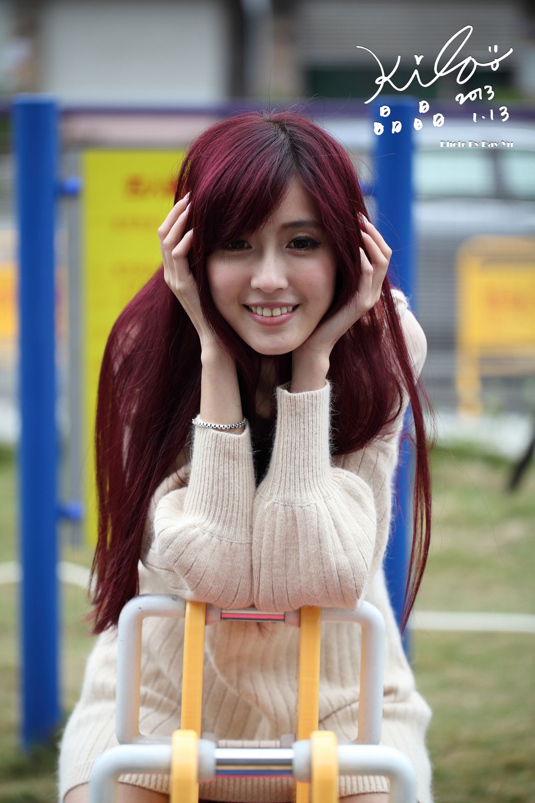 Kila晶晶/廖挺伶《针织衫套裙街拍》-图76