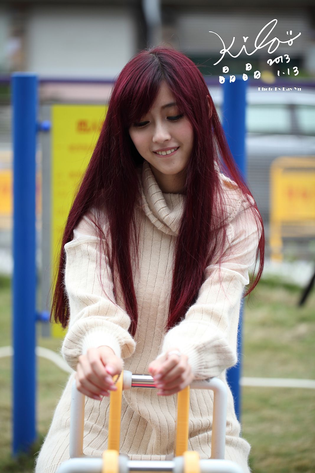 Kila晶晶/廖挺伶《针织衫套裙街拍》-图77