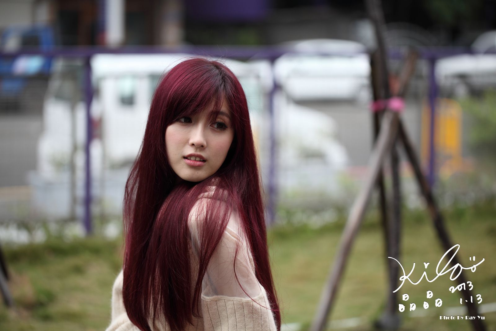 Kila晶晶/廖挺伶《针织衫套裙街拍》-图80