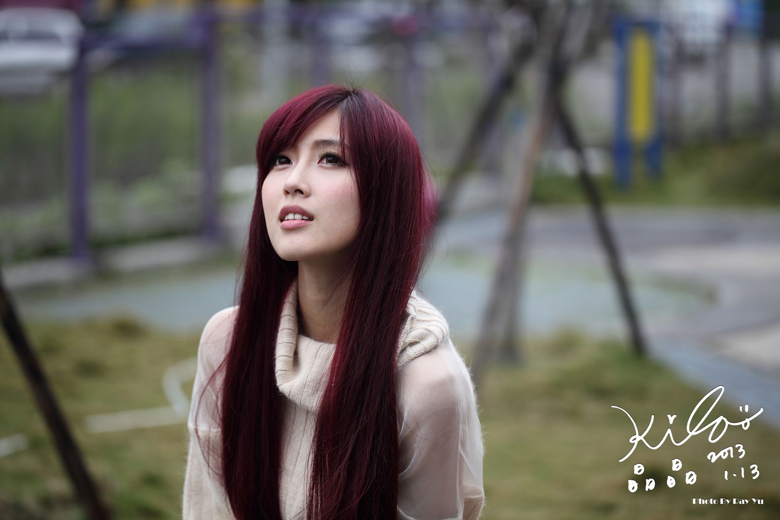 Kila晶晶/廖挺伶《针织衫套裙街拍》-图81