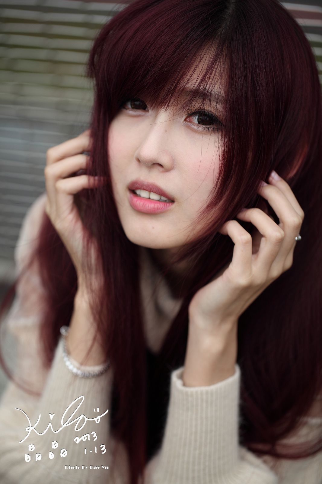 Kila晶晶/廖挺伶《针织衫套裙街拍》-图83