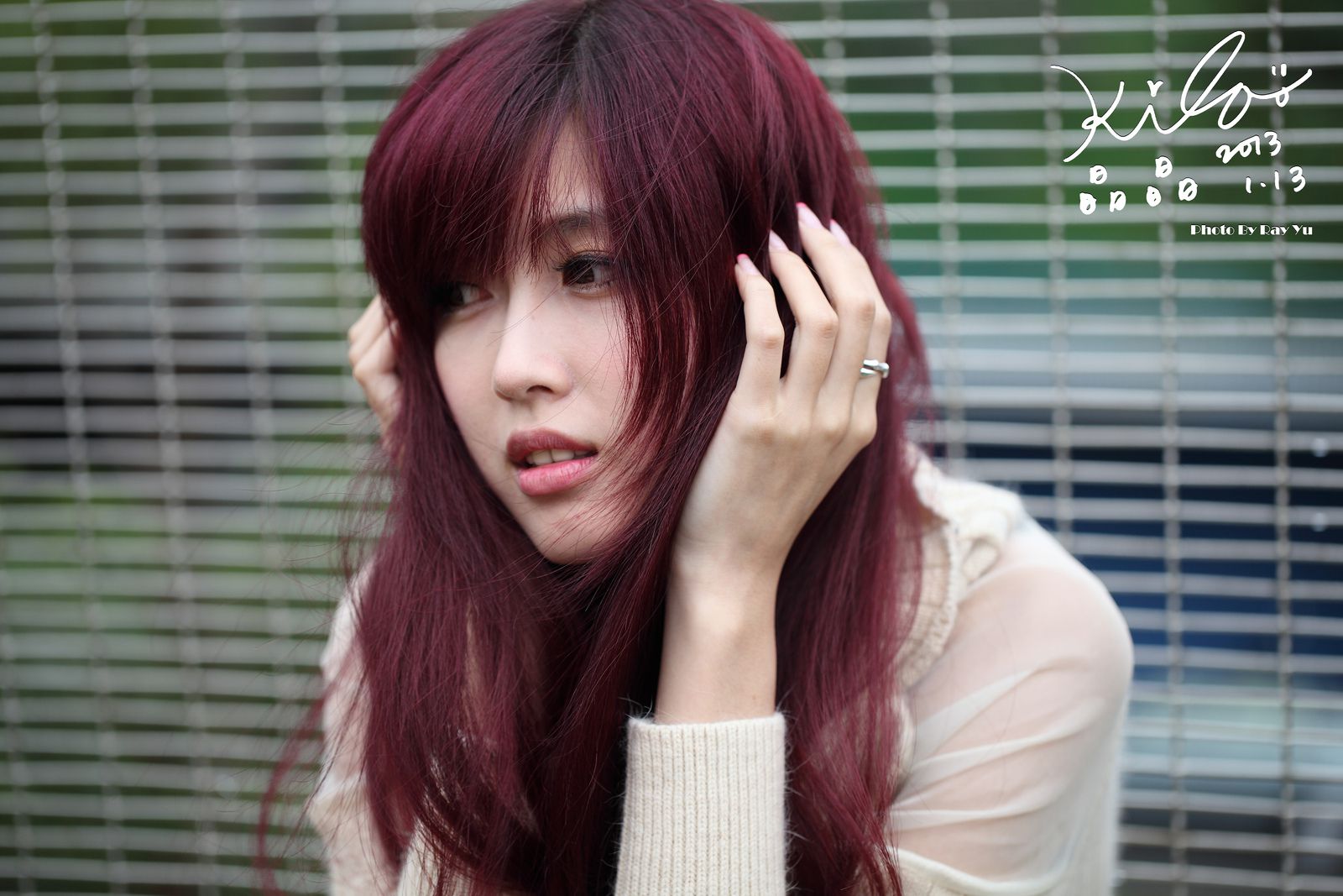 Kila晶晶/廖挺伶《针织衫套裙街拍》-图84