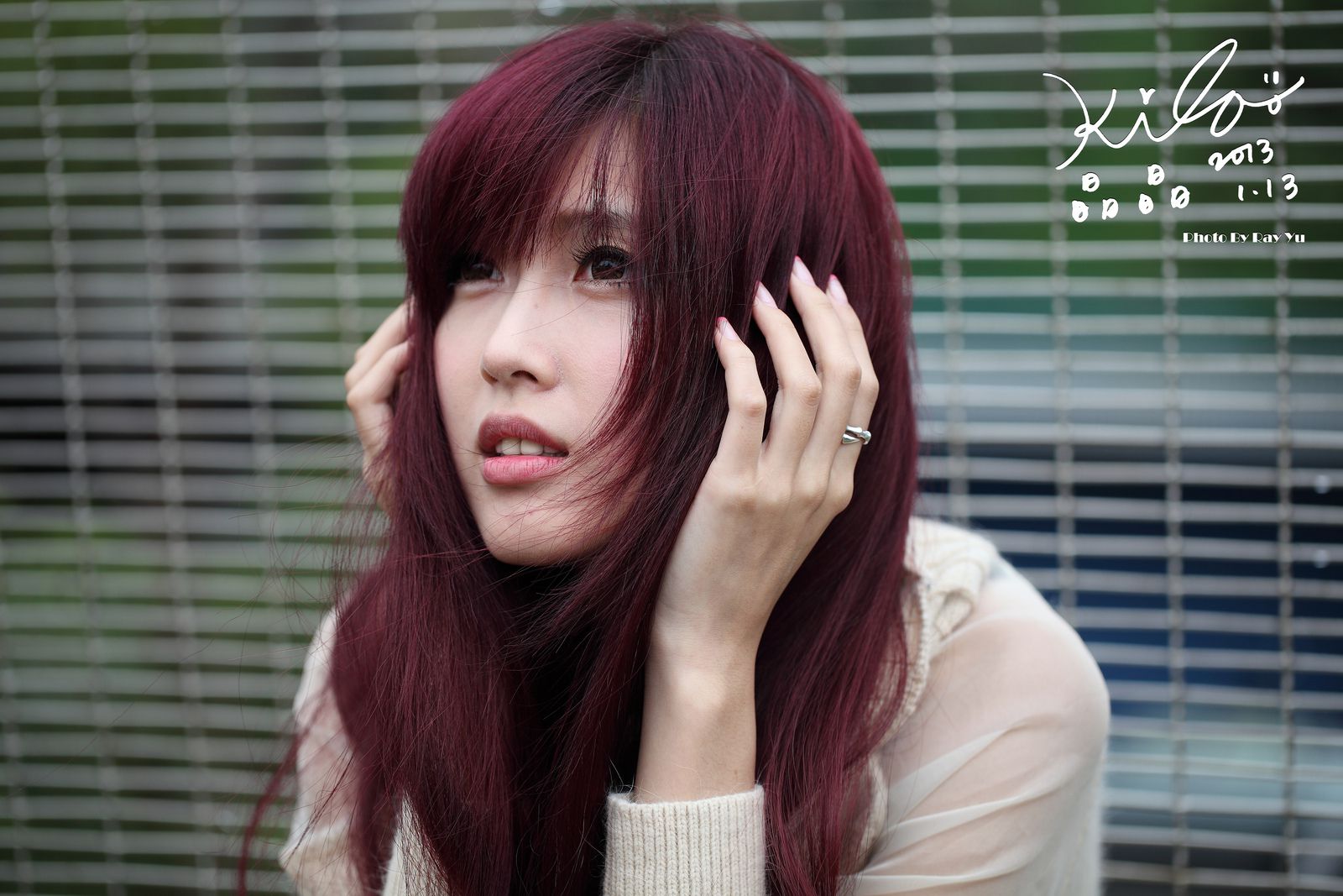 Kila晶晶/廖挺伶《针织衫套裙街拍》-图85