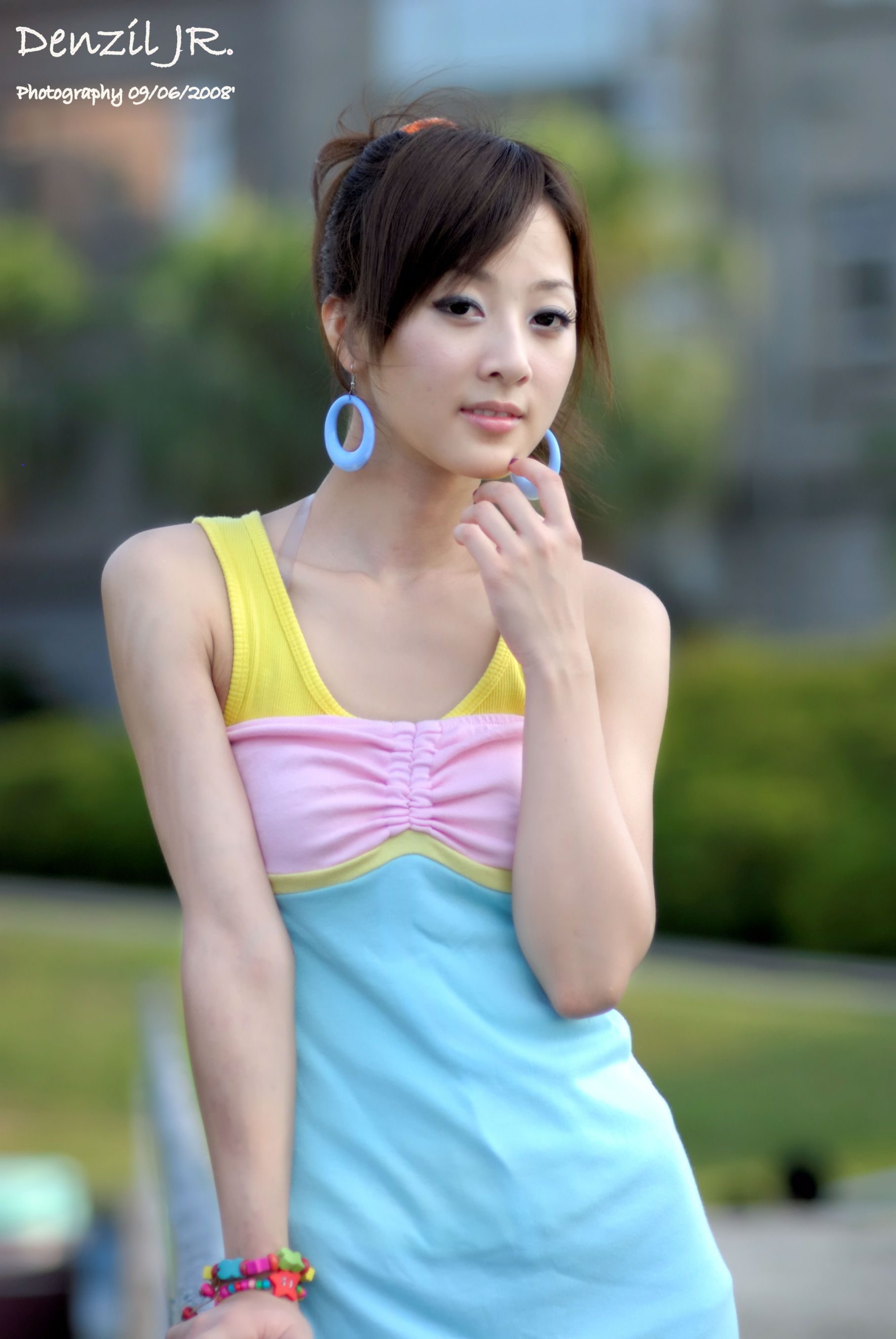 台湾果子MM《Lovely 果子 Fruit with Barbie Attire》吊带连衣裙系列-图0