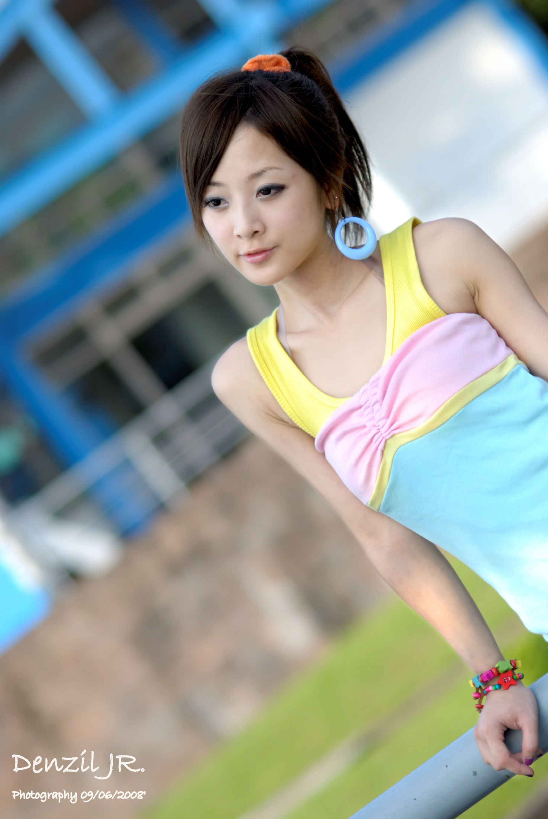 台湾果子MM《Lovely 果子 Fruit with Barbie Attire》吊带连衣裙系列-图9
