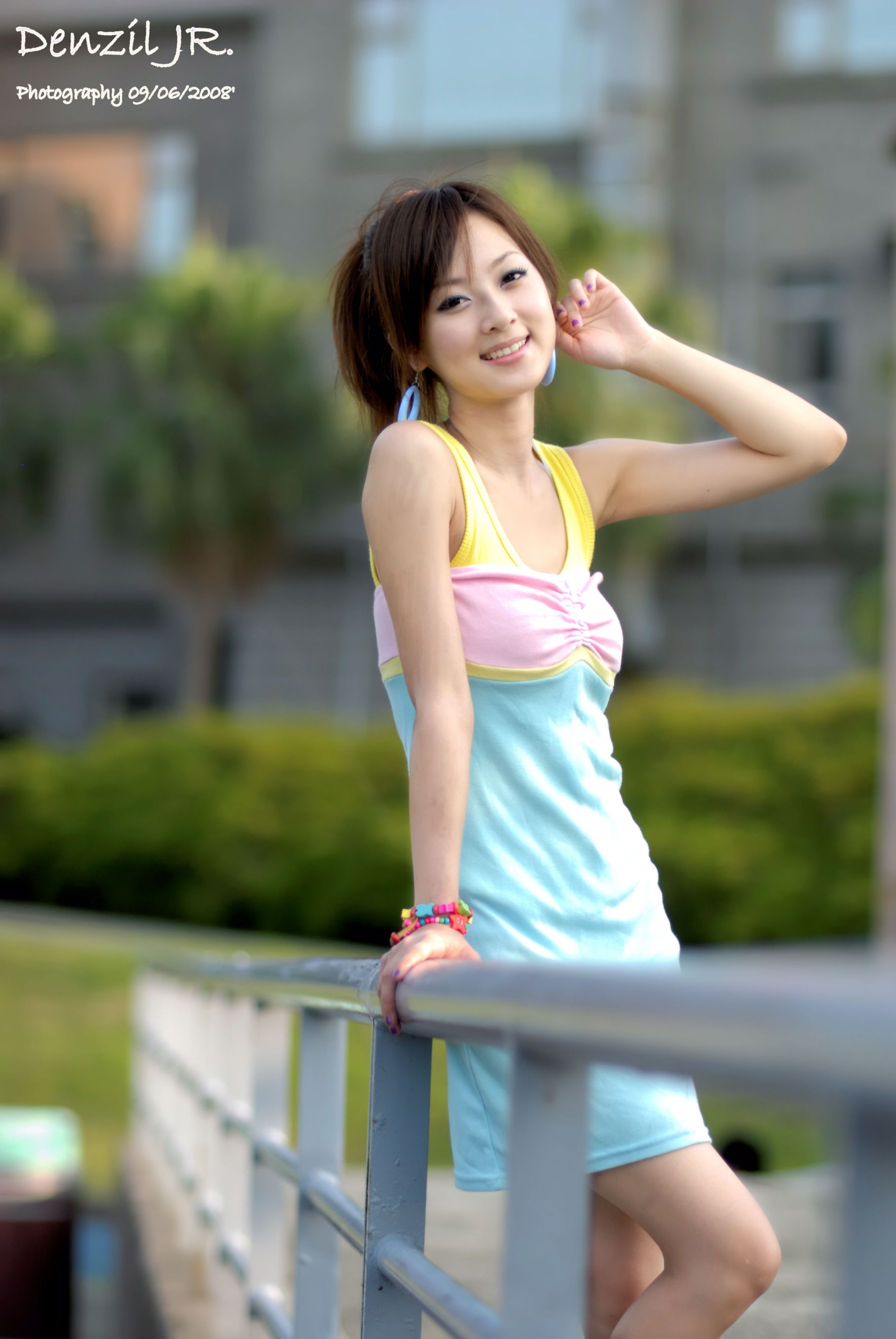 台湾果子MM《Lovely 果子 Fruit with Barbie Attire》吊带连衣裙系列-图1