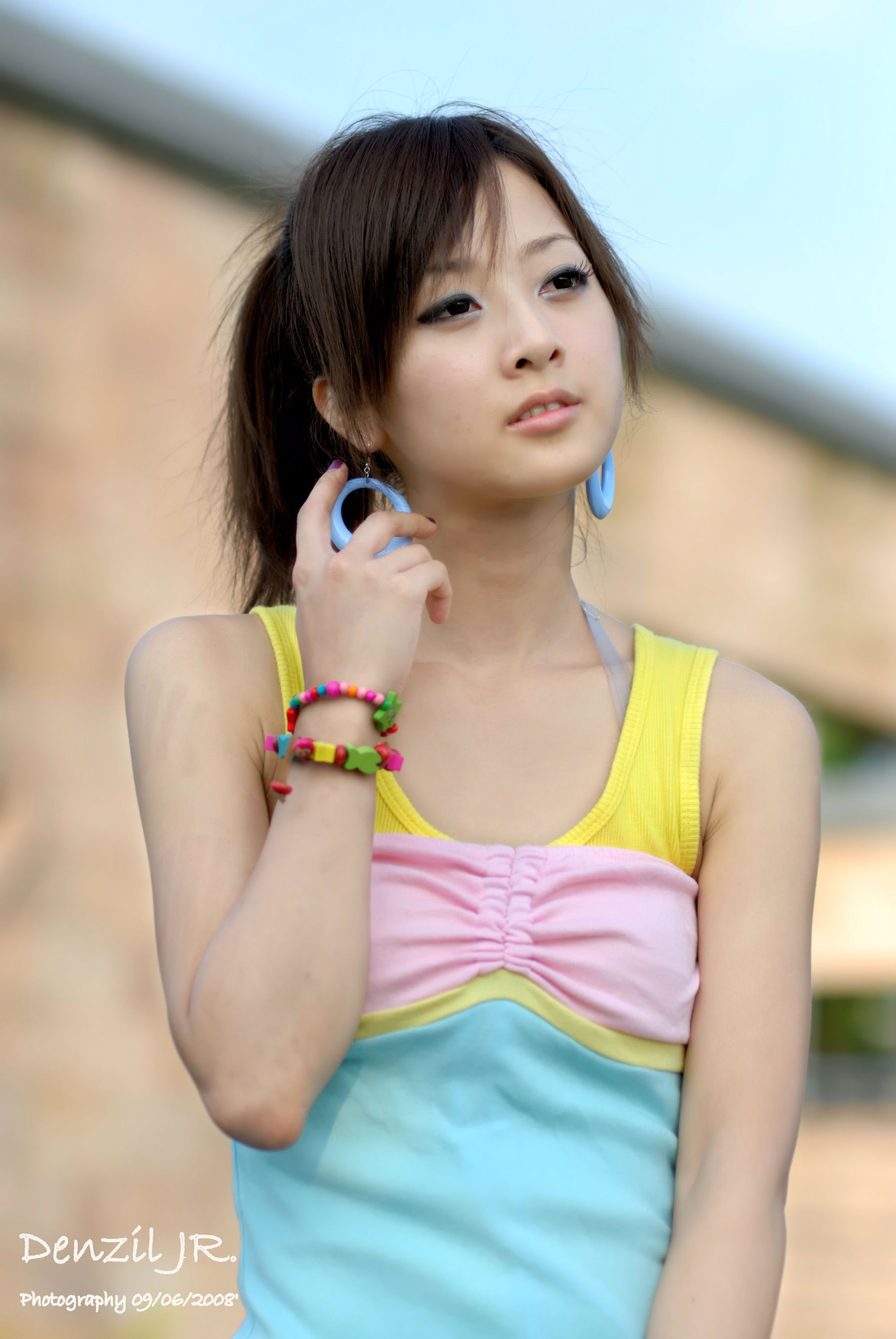 台湾果子MM《Lovely 果子 Fruit with Barbie Attire》吊带连衣裙系列-图3