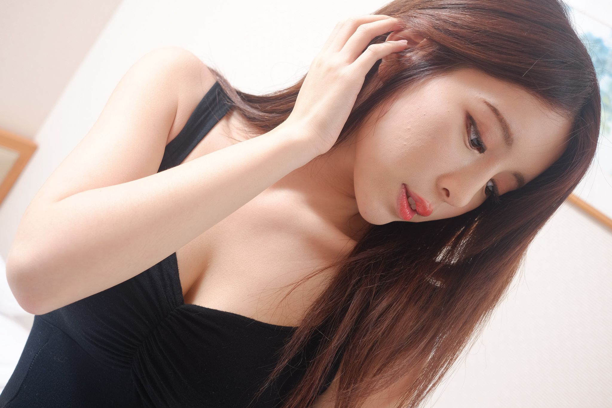 网红嫩模张齐郡JULIE《甜美吊带女神》-图45