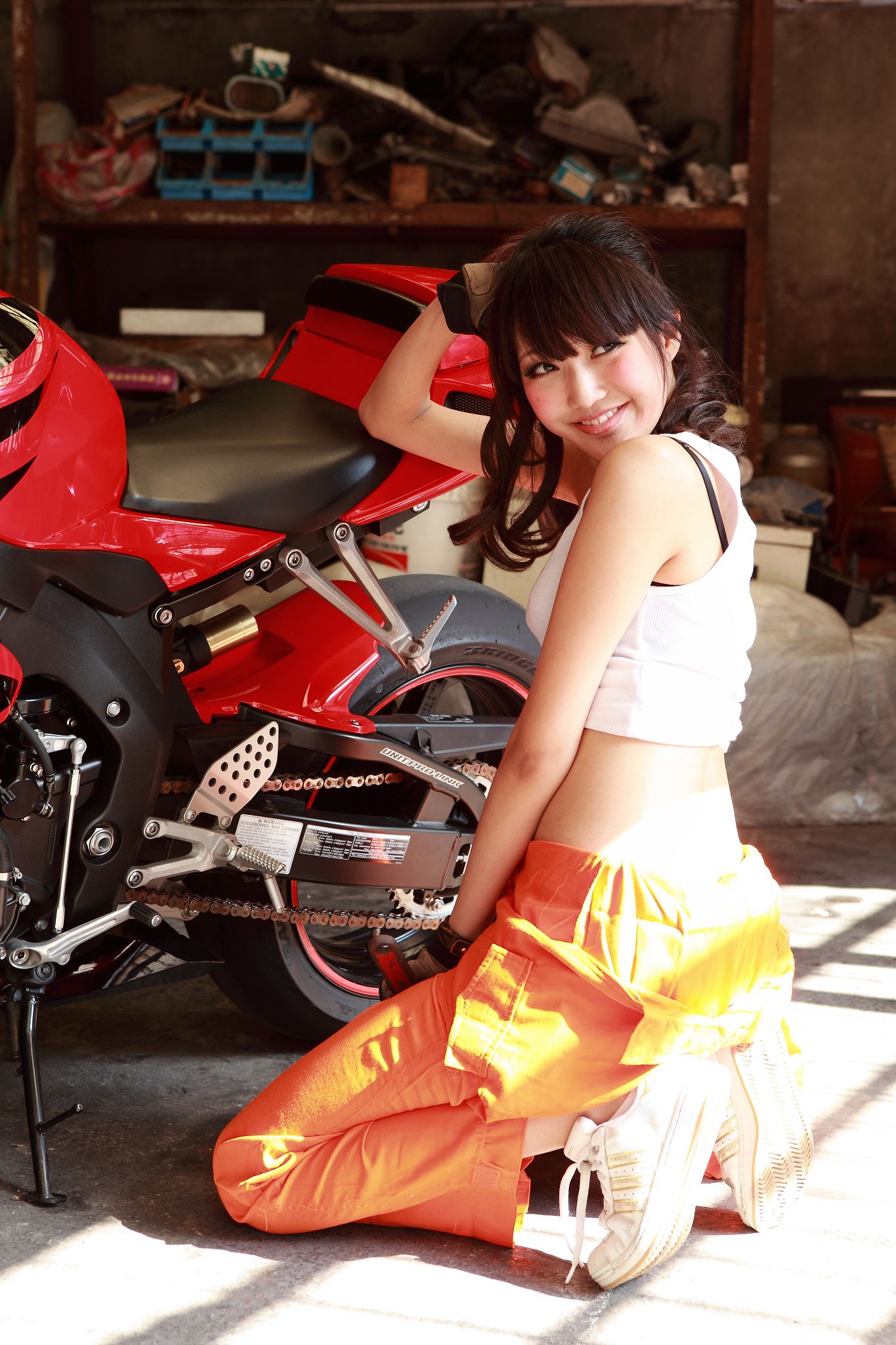 台湾黑丝教主Jill/陈玮廷《街拍图片大合集》写真合集-图53