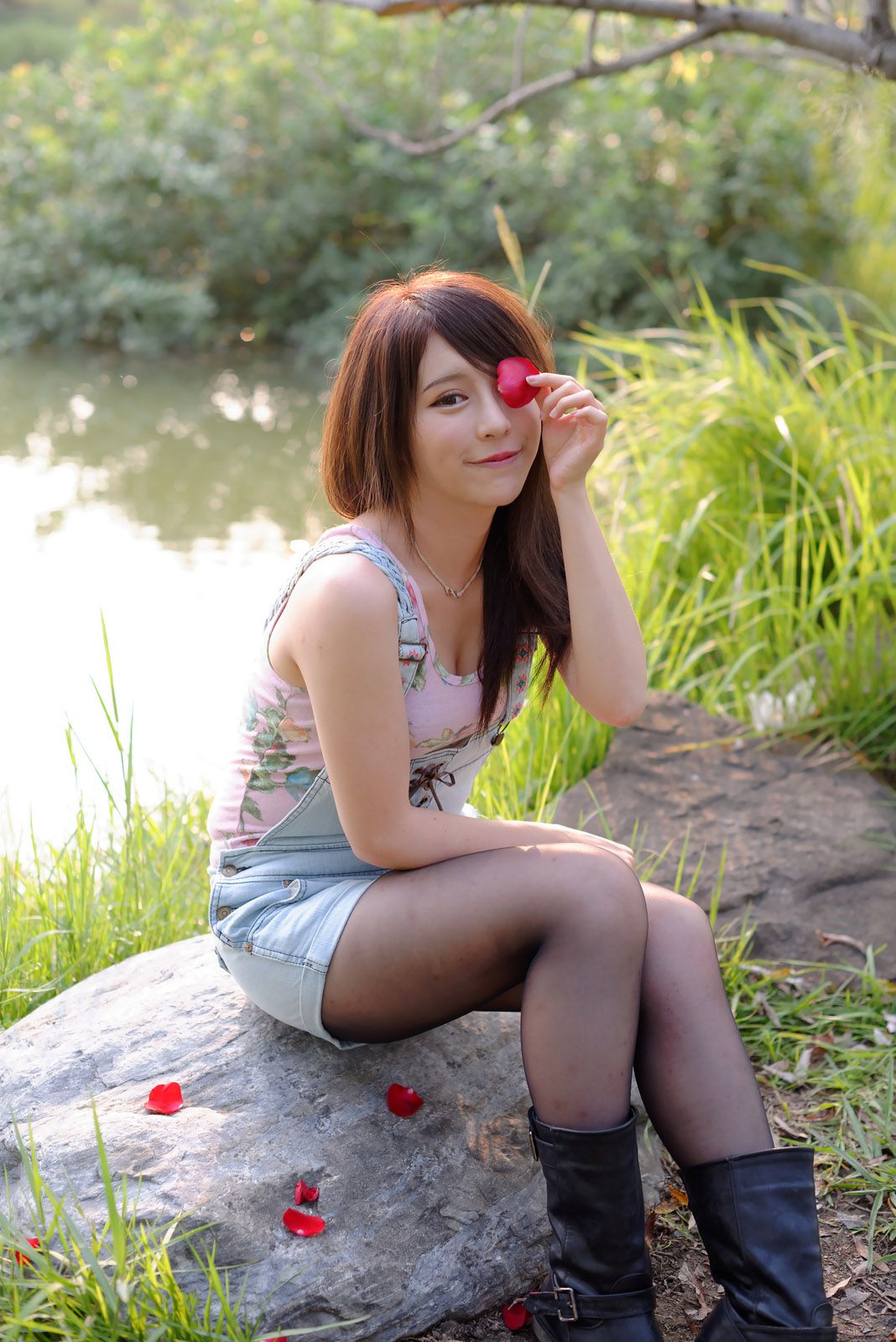 台湾女神张齐郡JULIE《踏青》-图73