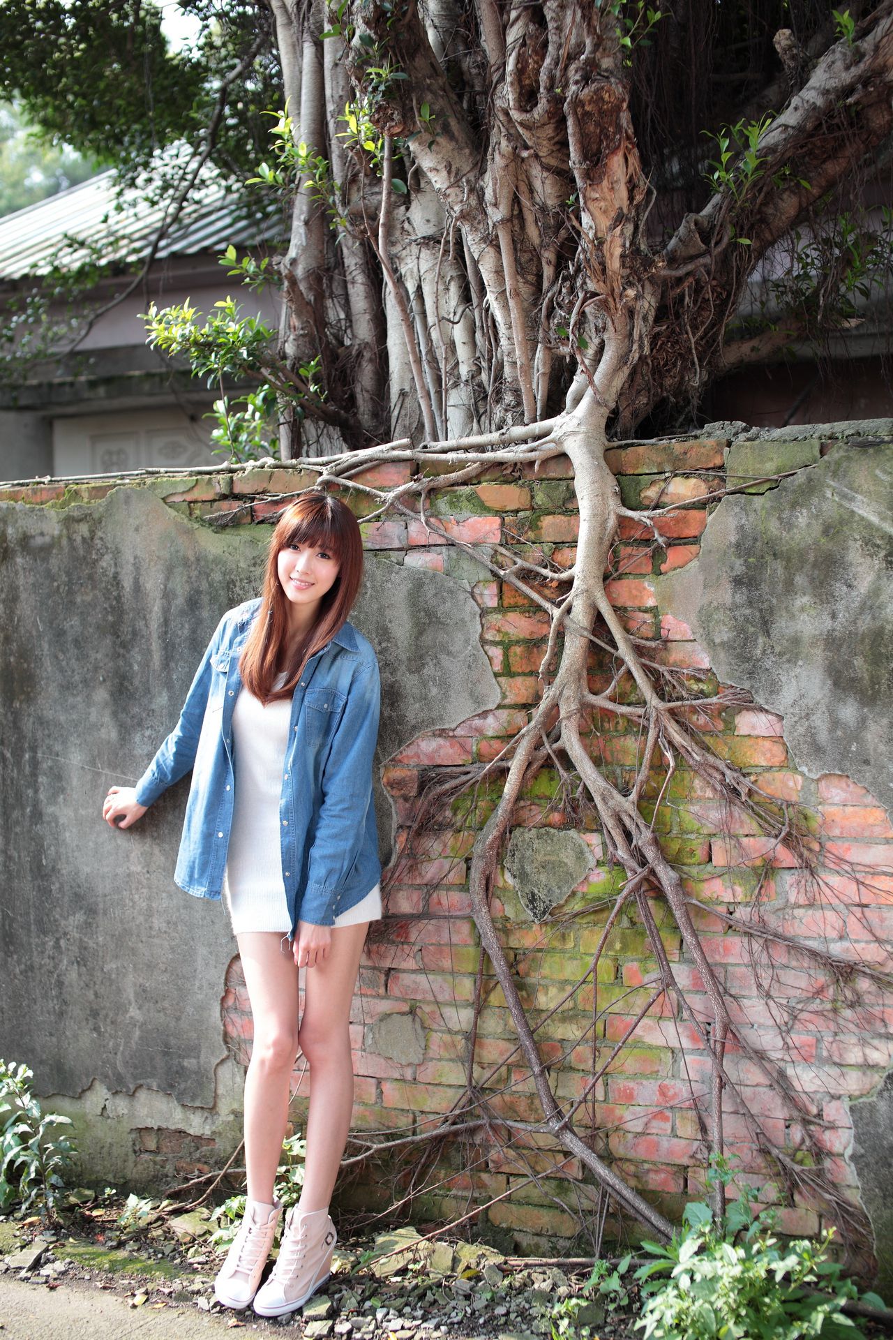 廖挺伶/Kila晶晶《牛仔美腿系列图片》写真合集-图11