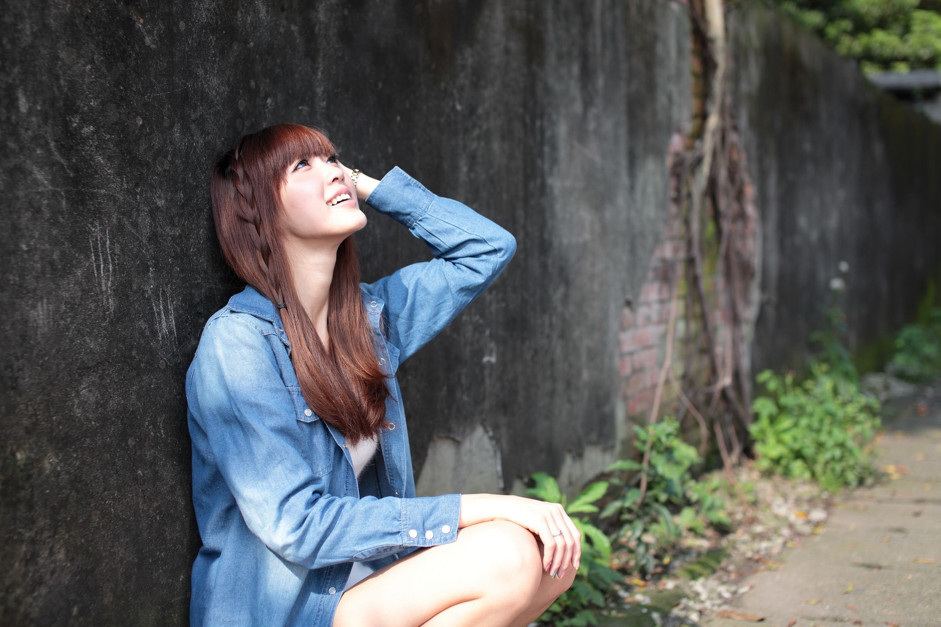 廖挺伶/Kila晶晶《牛仔美腿系列图片》写真合集-图13