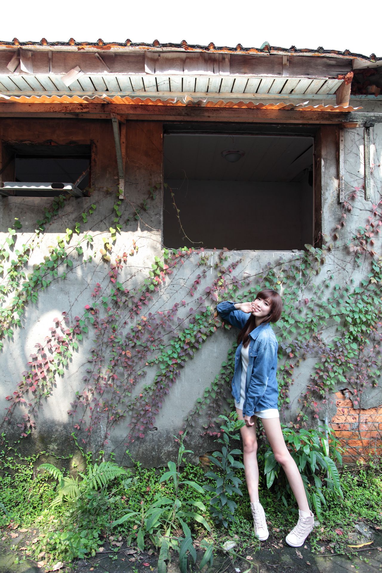 廖挺伶/Kila晶晶《牛仔美腿系列图片》写真合集-图17