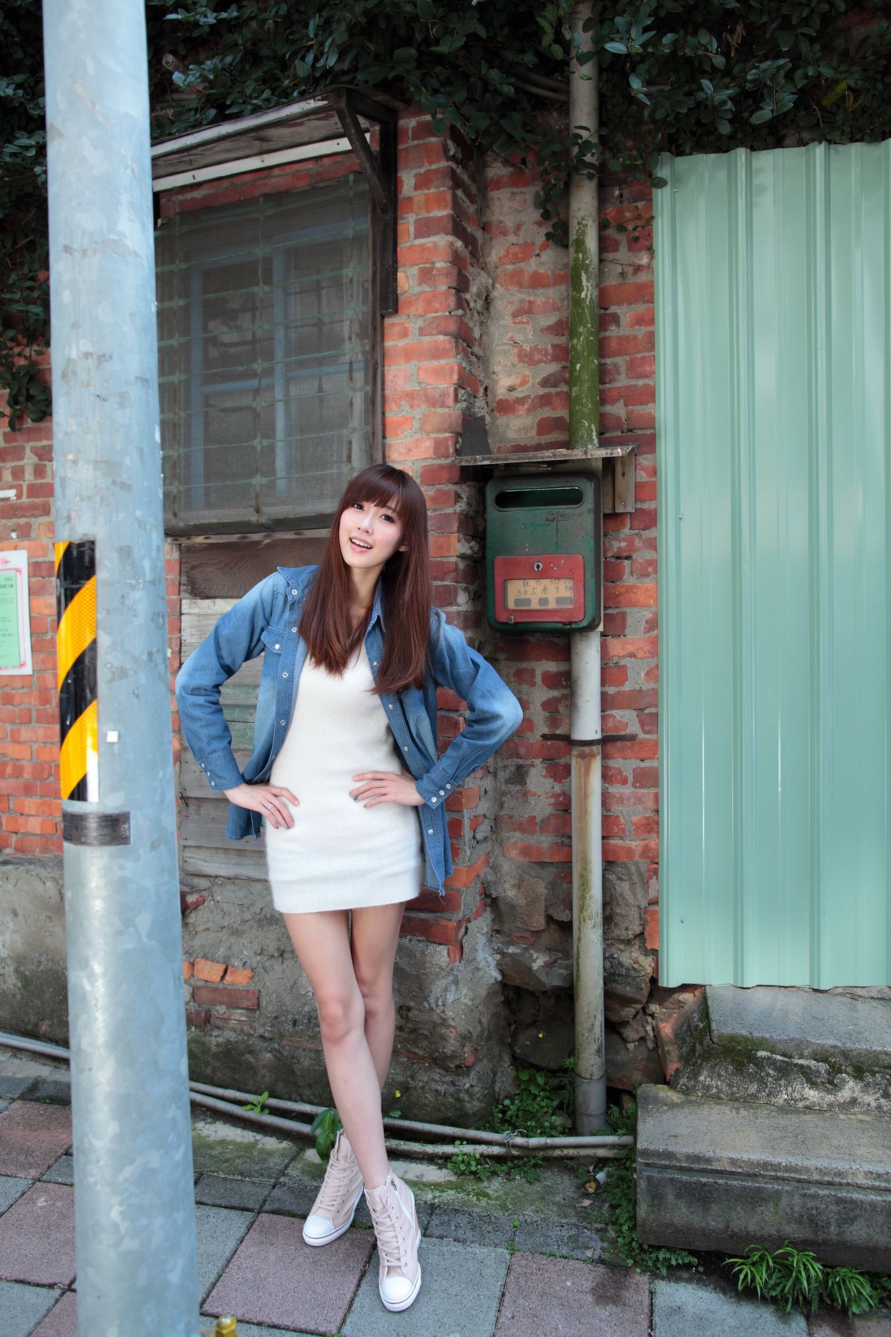 廖挺伶/Kila晶晶《牛仔美腿系列图片》写真合集-图20